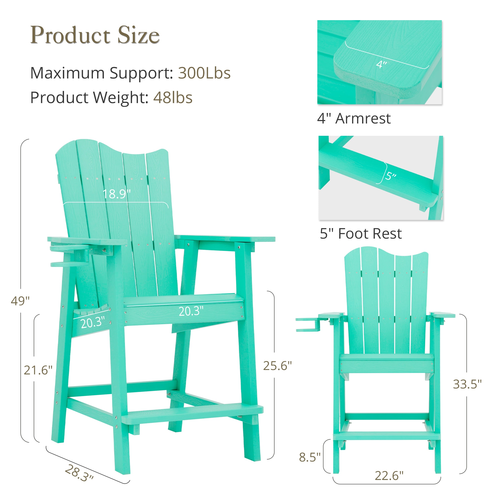 LUE BONA 2LB23PC0009-500LS Patio-Chairs - View #5