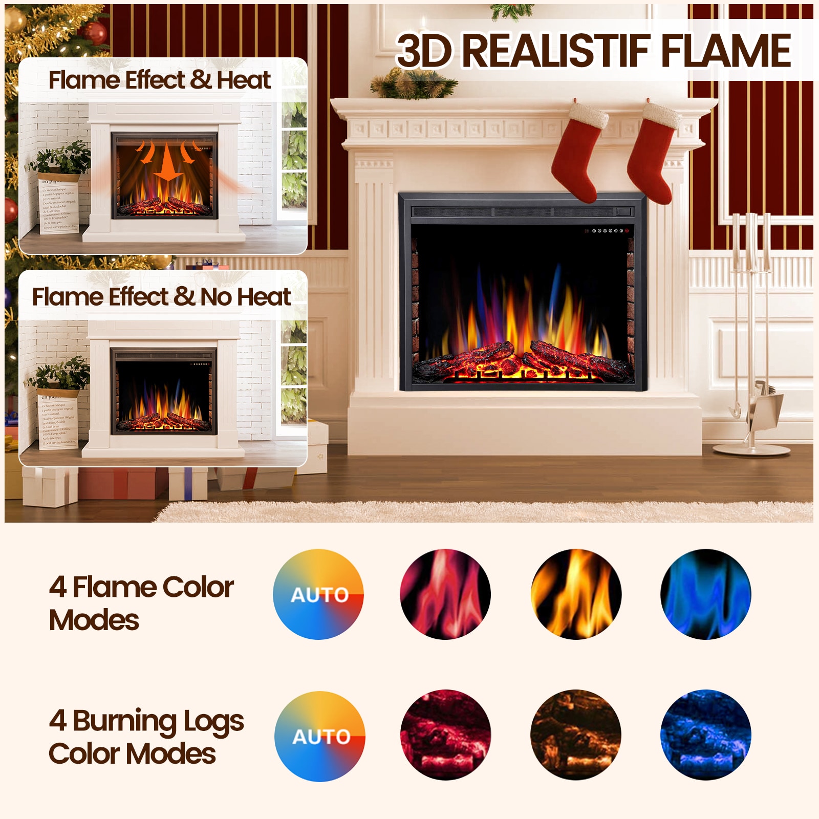 BANSA ROSE LLGBK041702 Electric-Fireplace-Fireboxes - View #4