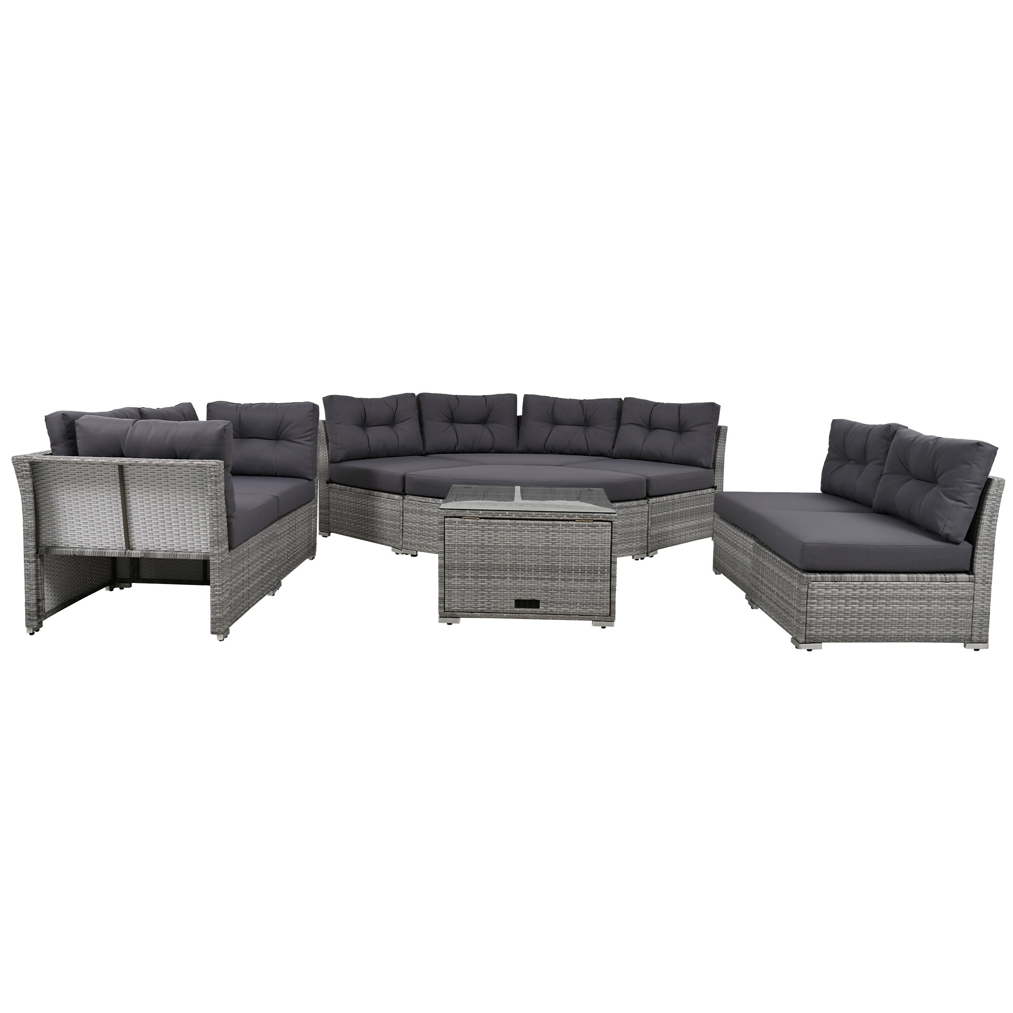 CESICIA R25-10P-BK Patio-Conversation-Sets - View #10