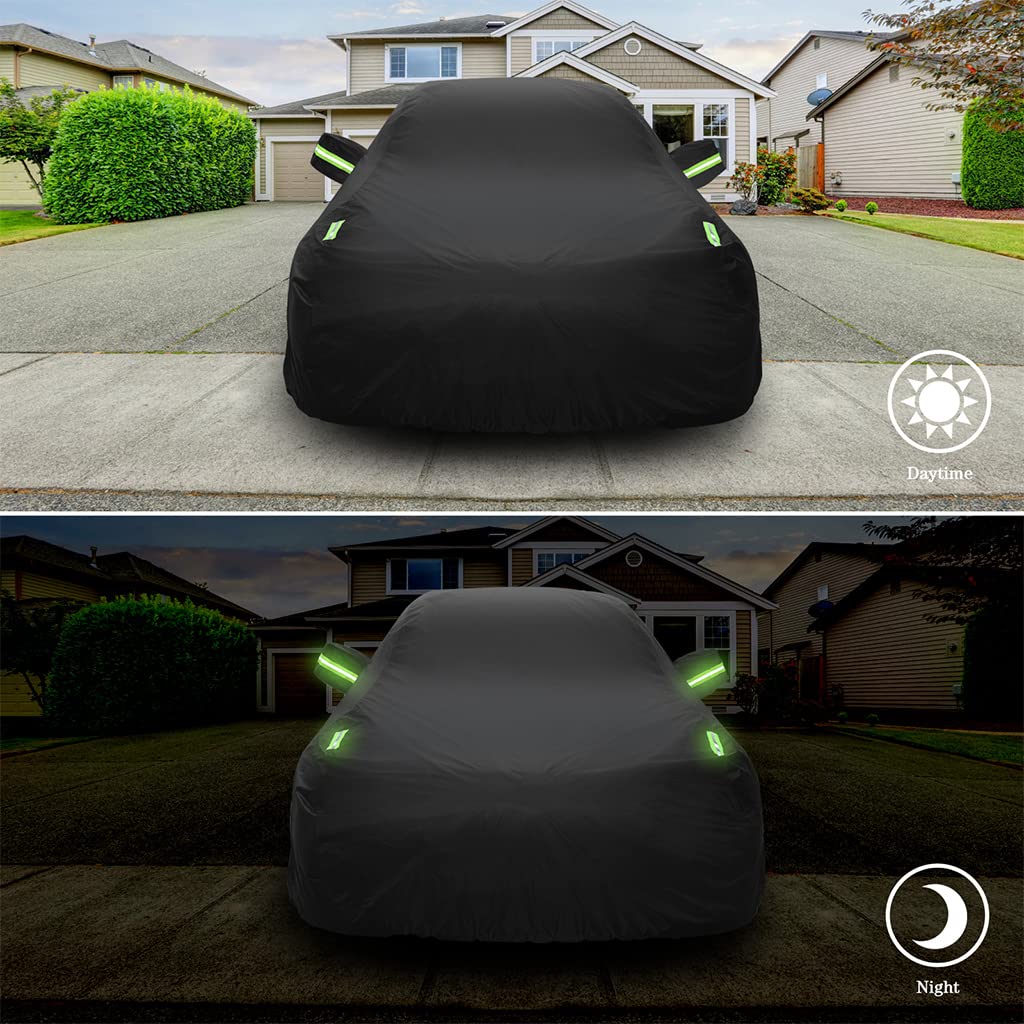 SenQWFa LDC0817C884 Universal-Car-Covers - View #4