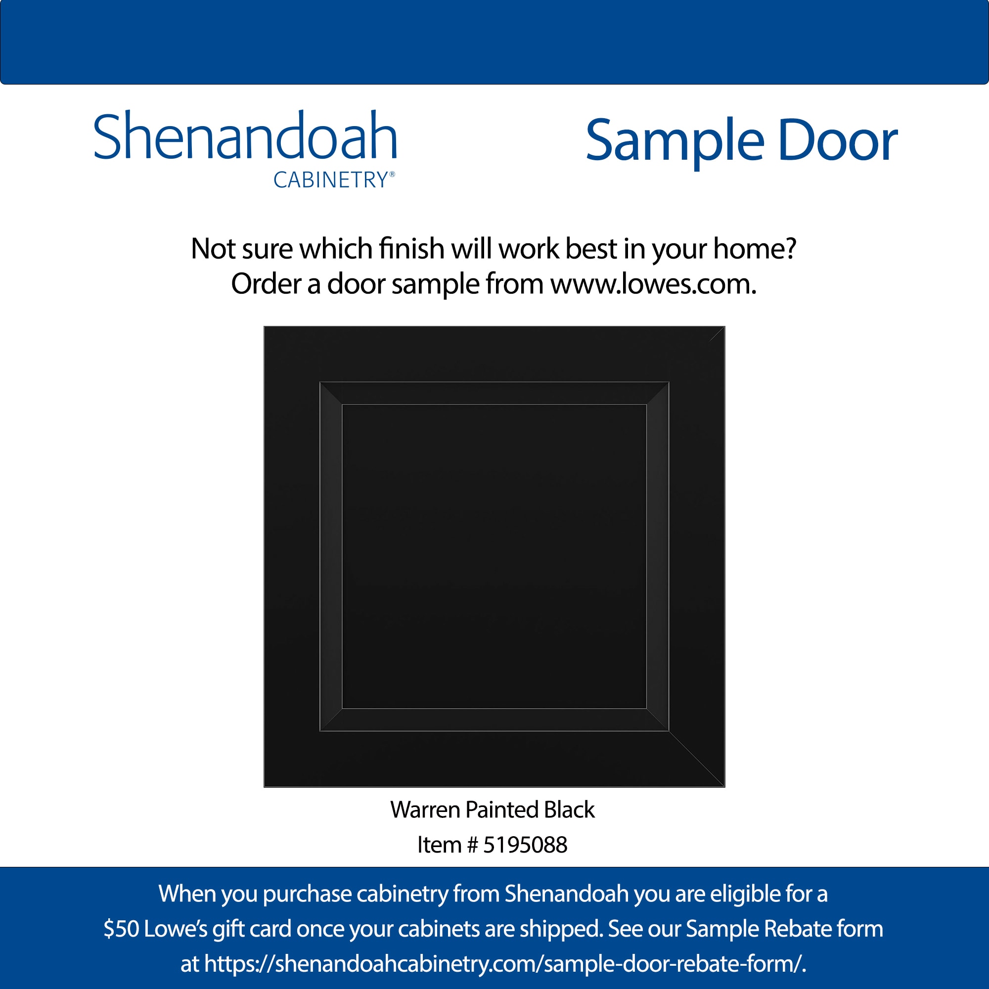 Shenandoah 97899 Cabinet-Samples - View #3