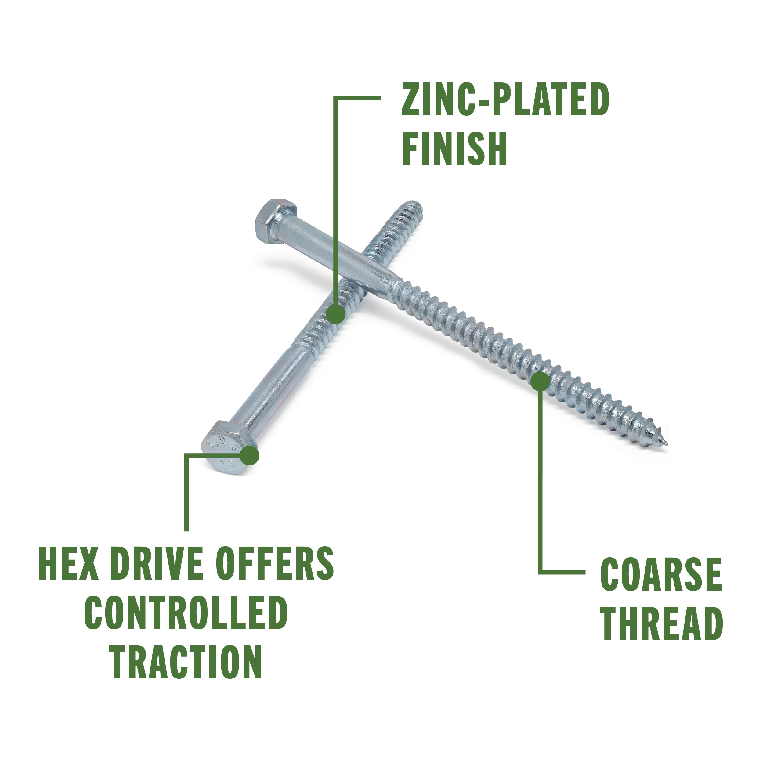 Hillman 230106 Lag-Screws - View #3