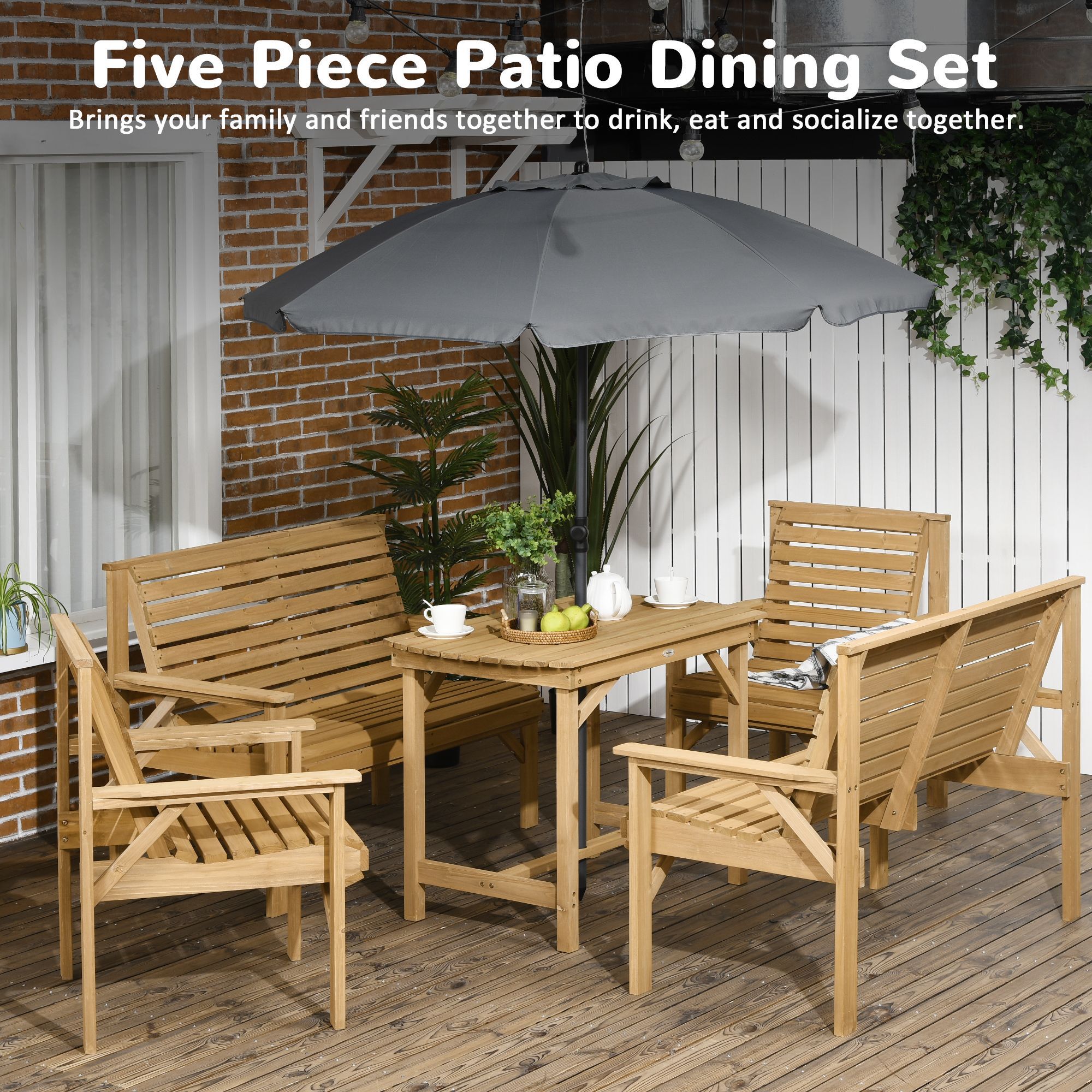 Miki Shinly AB-0009-81JJ Patio-Dining-Sets - View #3