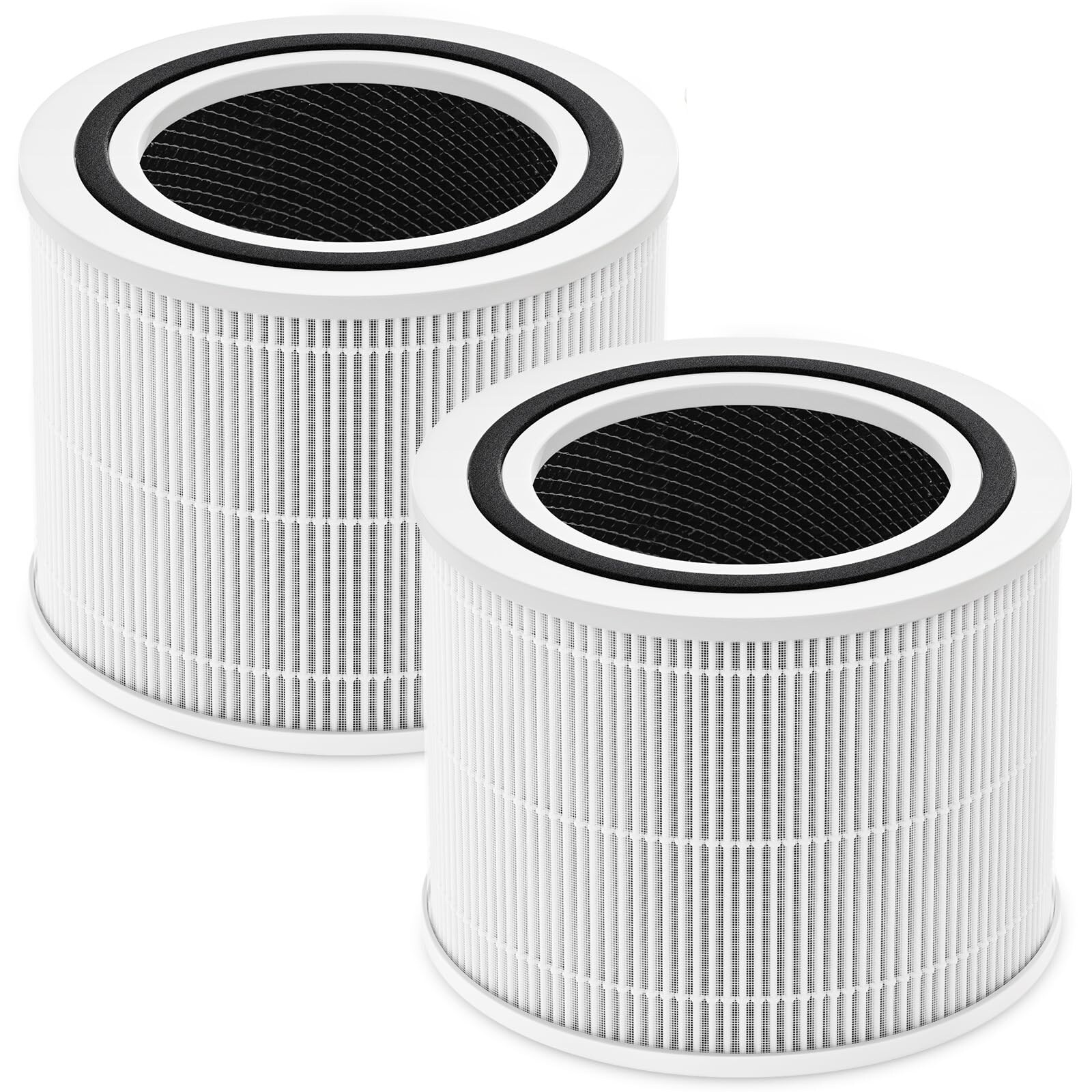 Etokfoks  Air Purifier Filter Replacement 3 in 1 Activated Carbon for Core 300 Core 300 P Core 300S 2 Pack