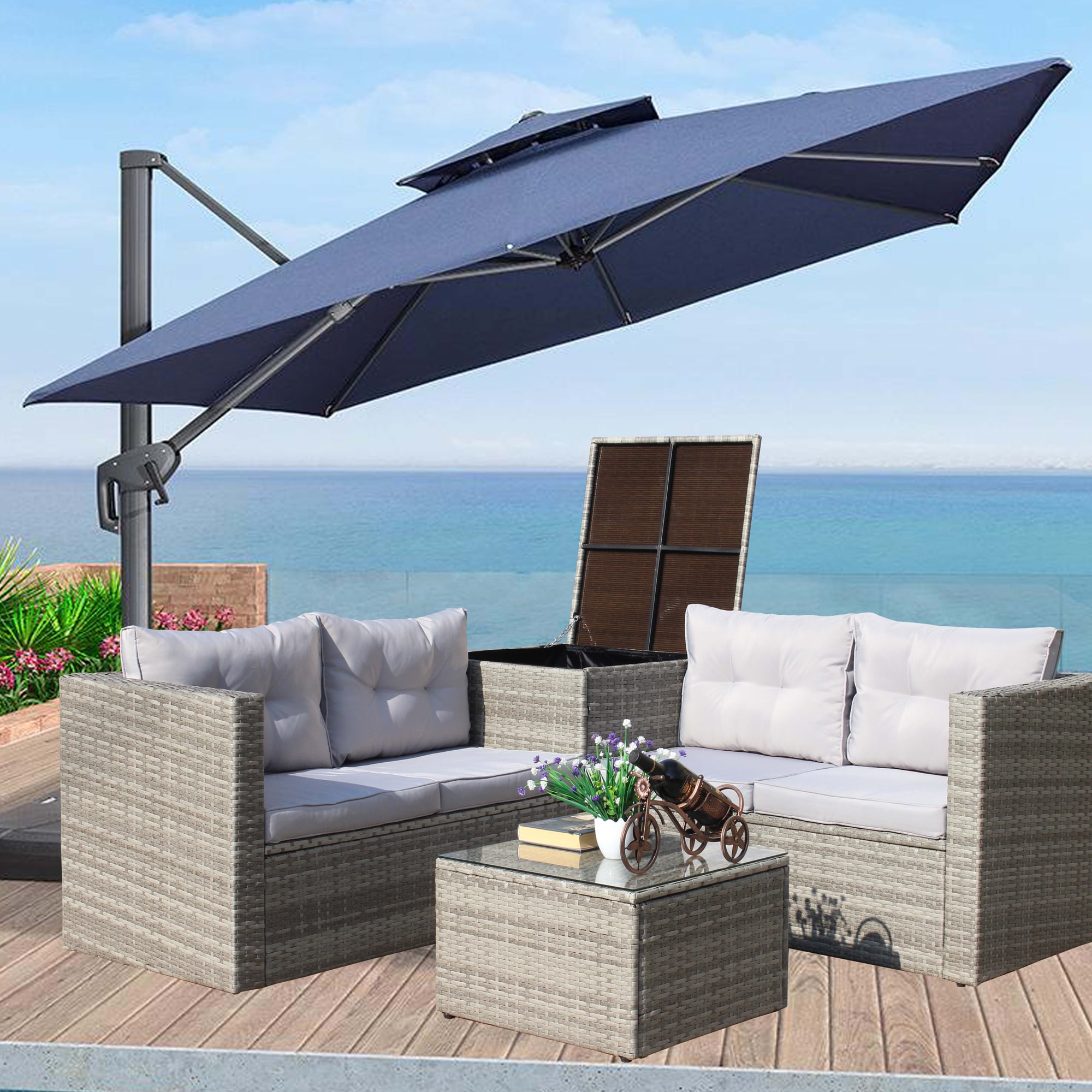 ModernLuxe L-W209S00014 Patio-Conversation-Sets - View #4