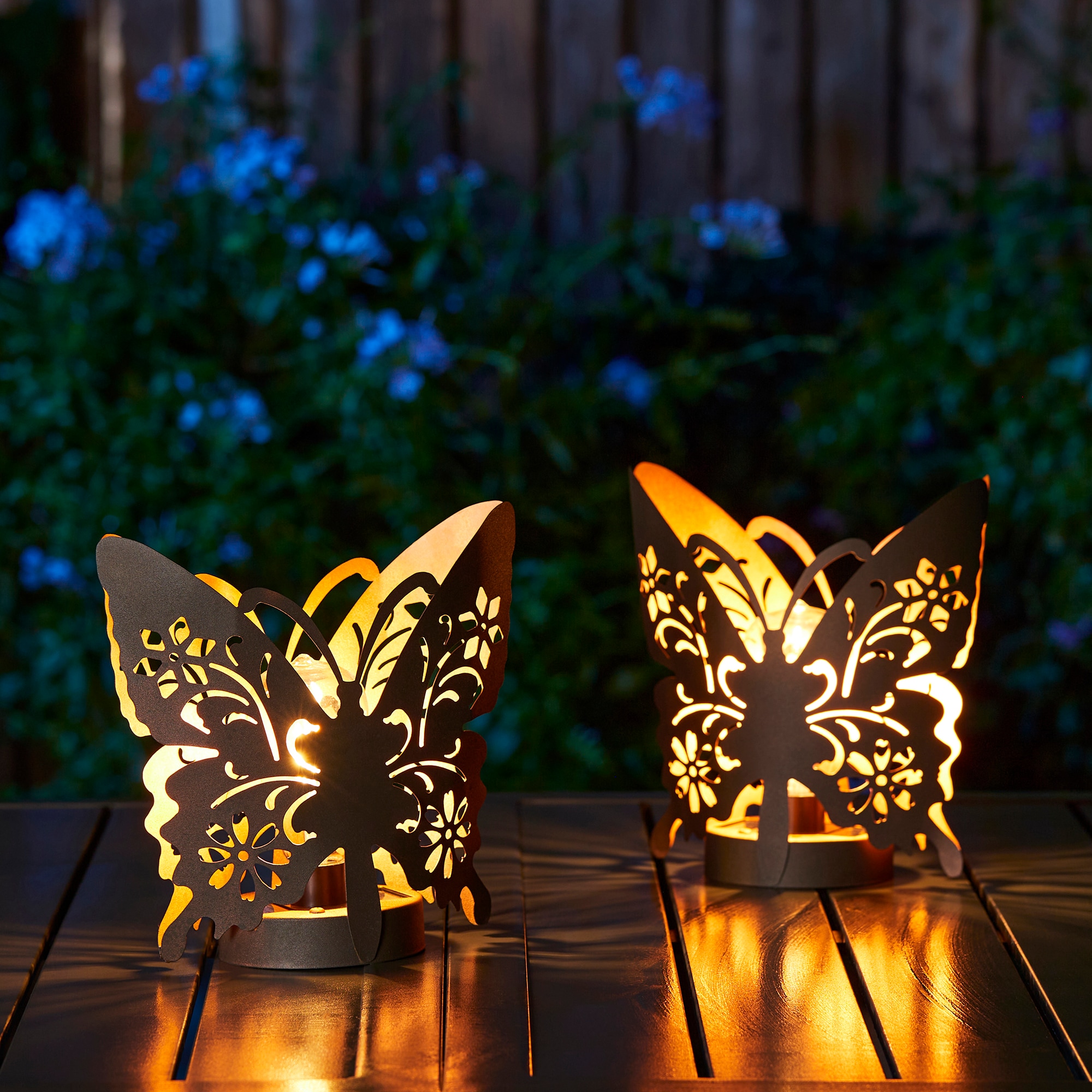 Glitzhome 2023300075 Outdoor-Decorative-Lanterns - View #3