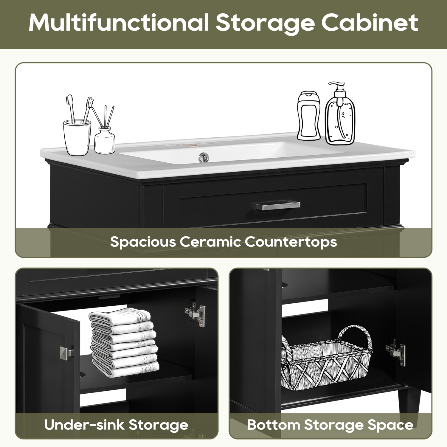 Streamdale Furniture N729P173380B Bath-Vanity-Combo - View #7
