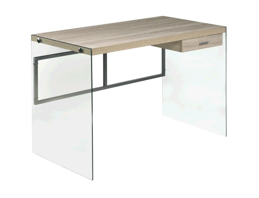 OneSpace 50-JN19DSKLO Escher 44.75-in Brown Computer Desk