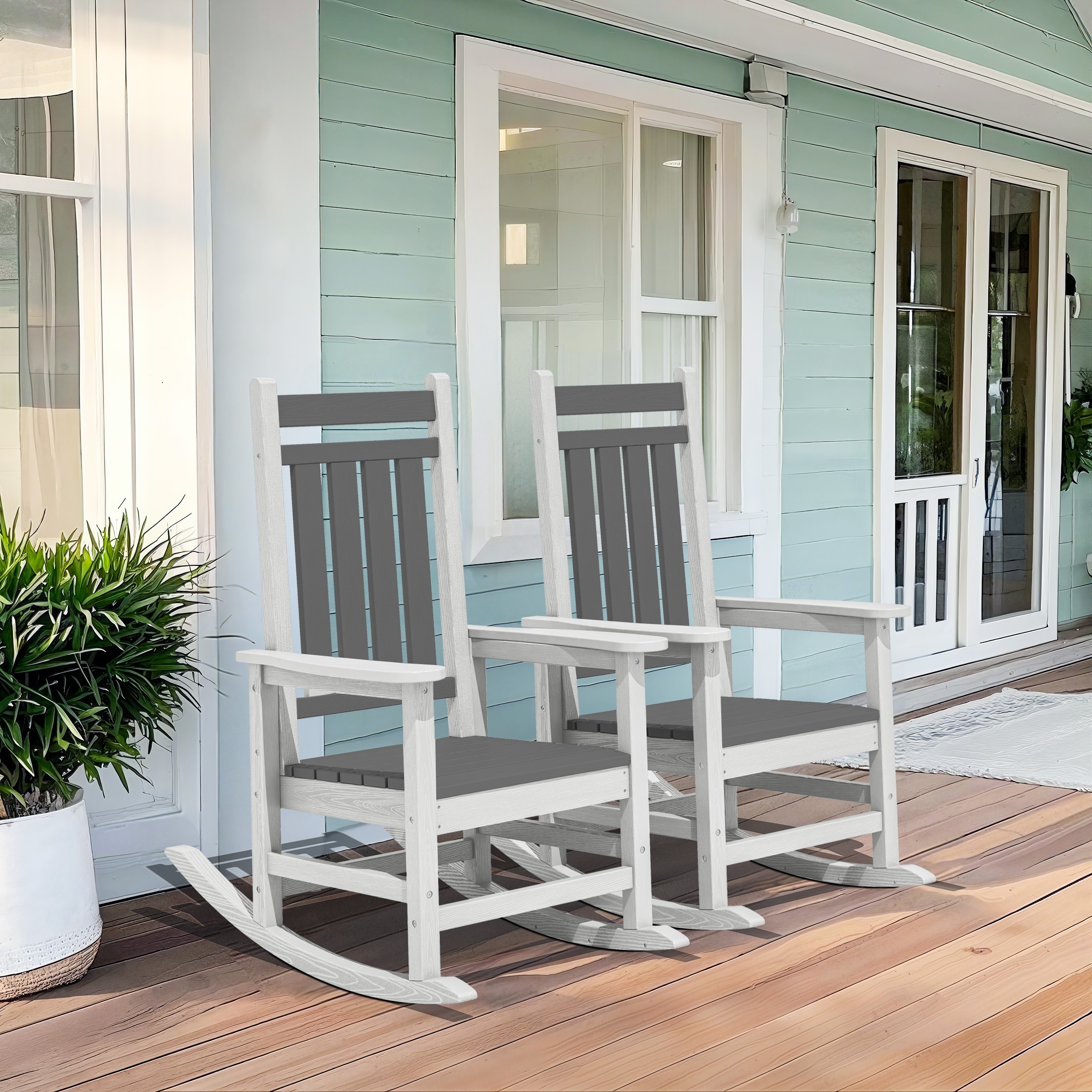 JEAREY TRGY02-GW Patio-Chairs - View #2