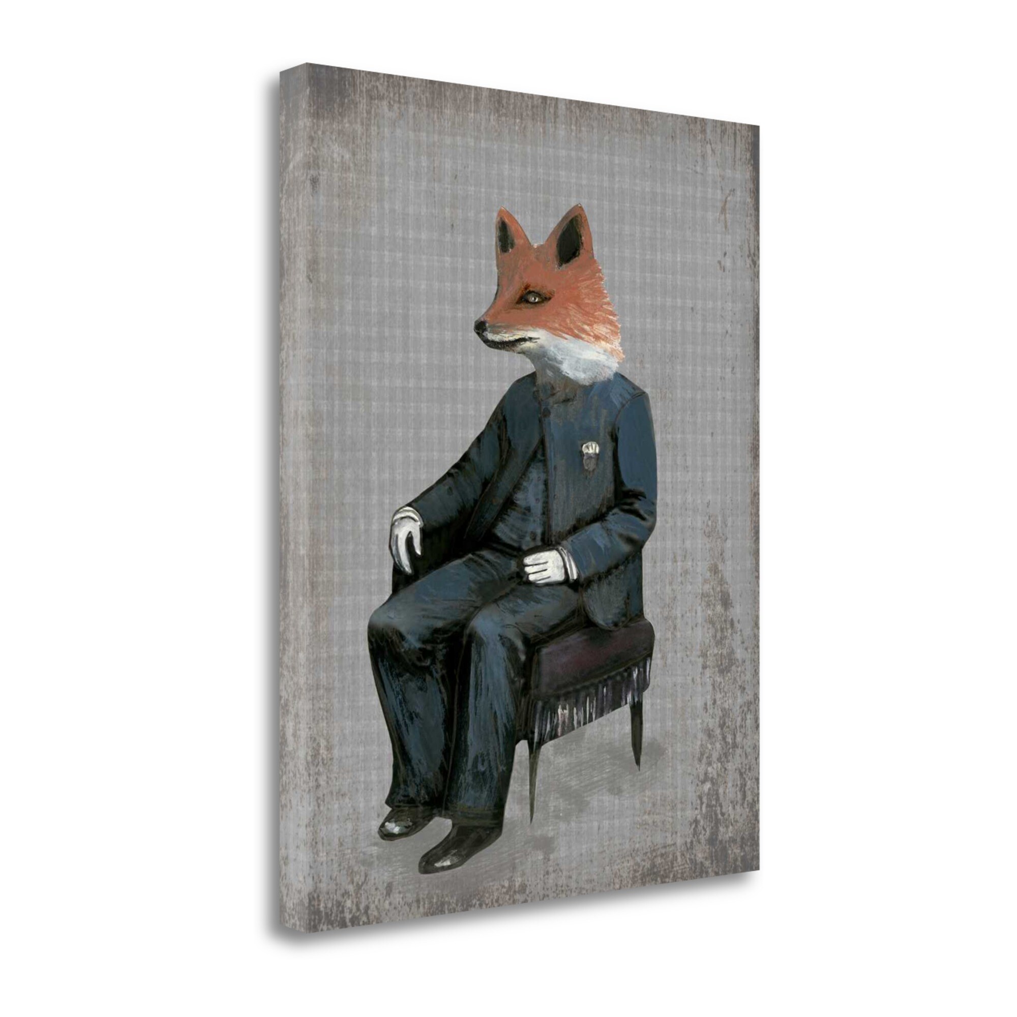 Tangletown Fine Art SBSO1142-2836C 36-in H x 28-in W Animals Print on Canvas
