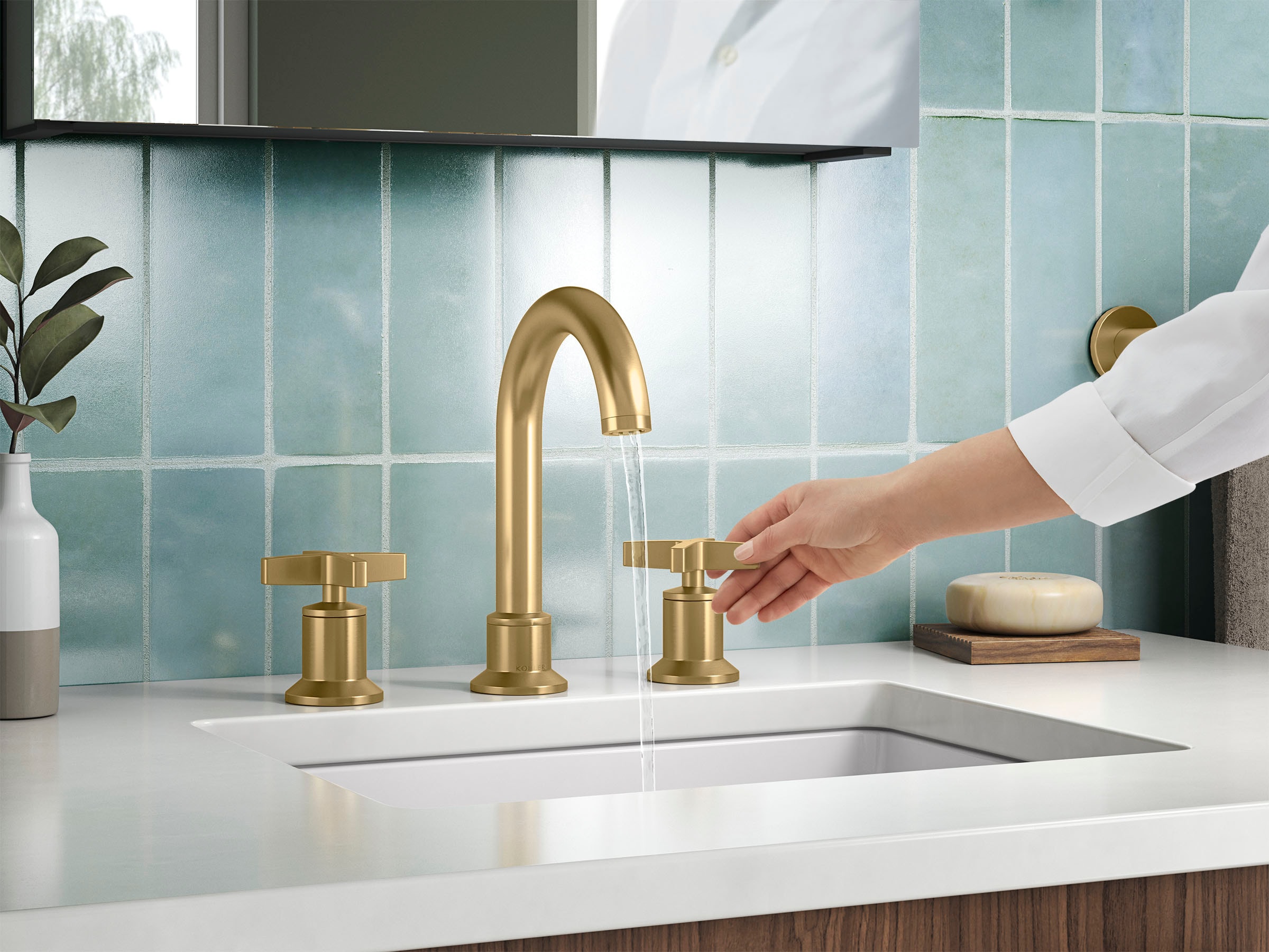 KOHLER REC28733-3D-2MB Lavatory-Faucets - View #5