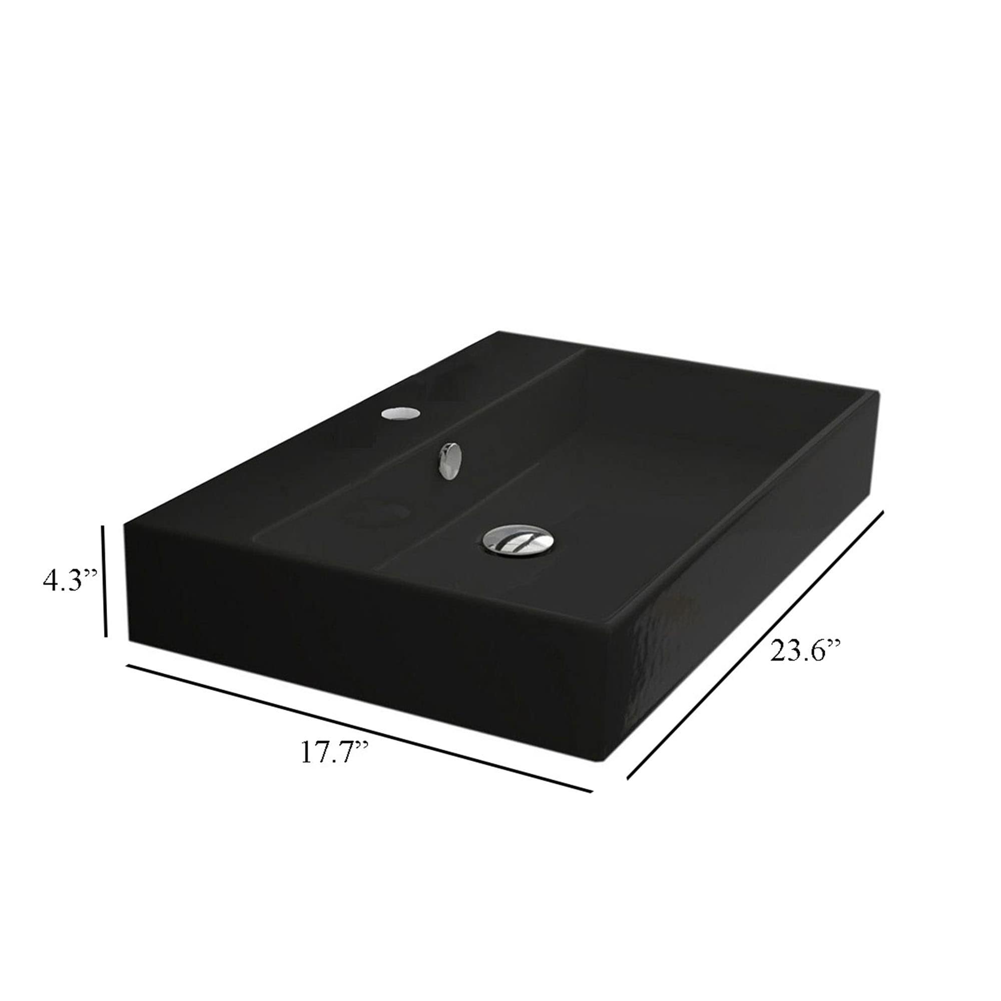 WS Bath Collections UNLIMITED 60.01 BM Bath-Sink - View #8