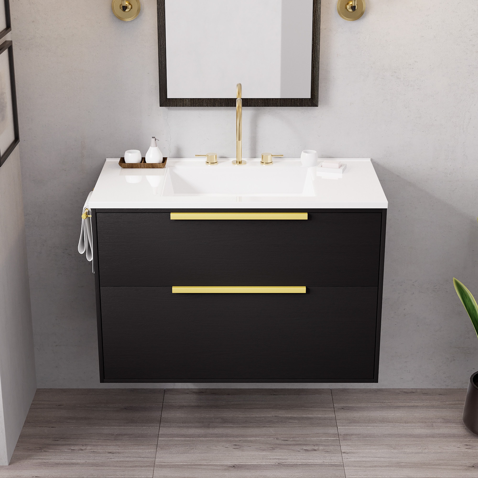 JEAREY FYSC-36-HS Bath-Vanity-Combo - View #3