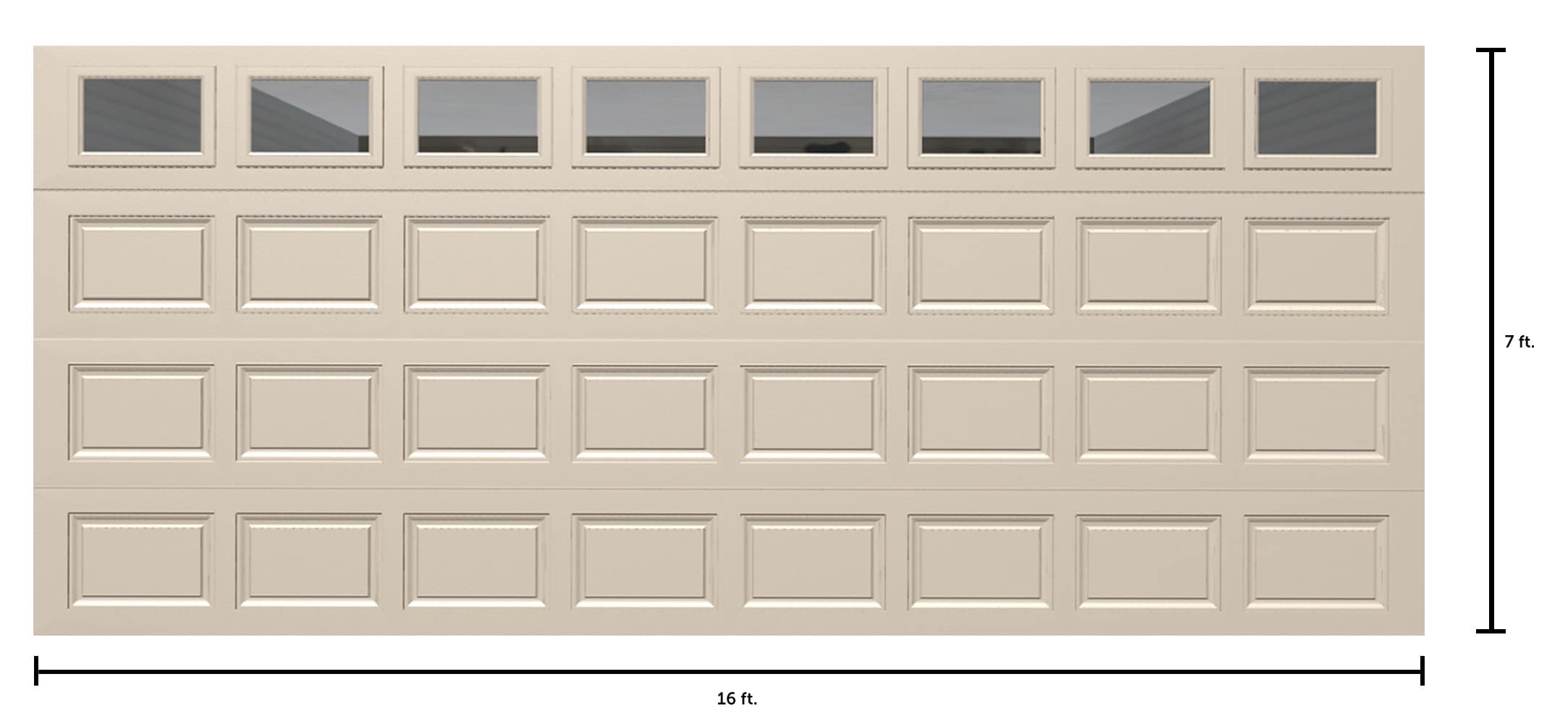 Wayne Dalton WD8000CAC167 Garage-Doors - View #2
