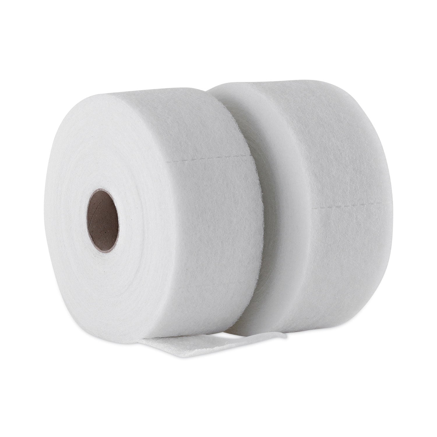 Boardwalk TrapEze Disposable Dusting Sheets 5 in x 125 ft White 250 Sheets/Roll 2 Rolls/Carton