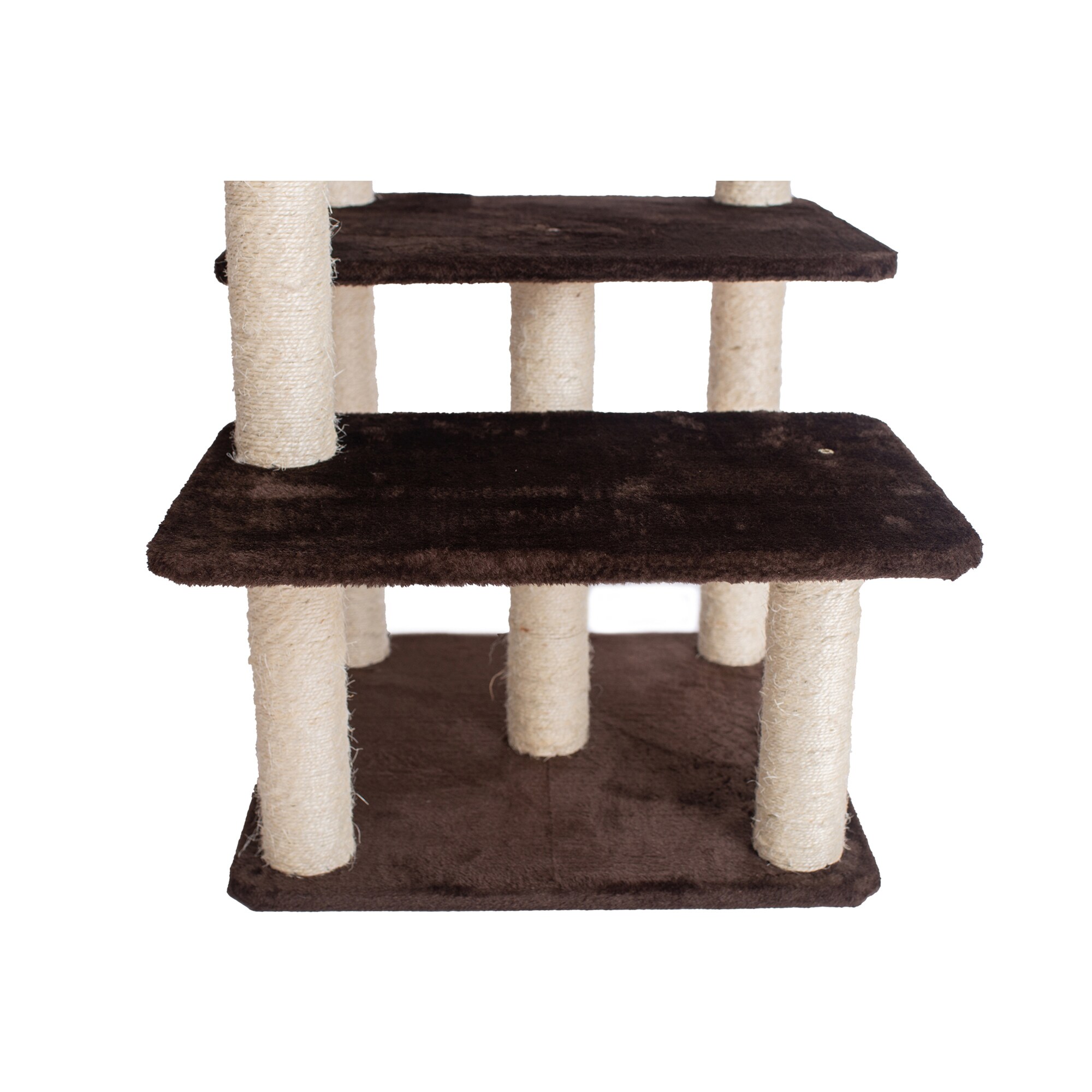 Armarkat 66-in x 25-in Brown Faux Fur Cat Tree in the Cat Trees