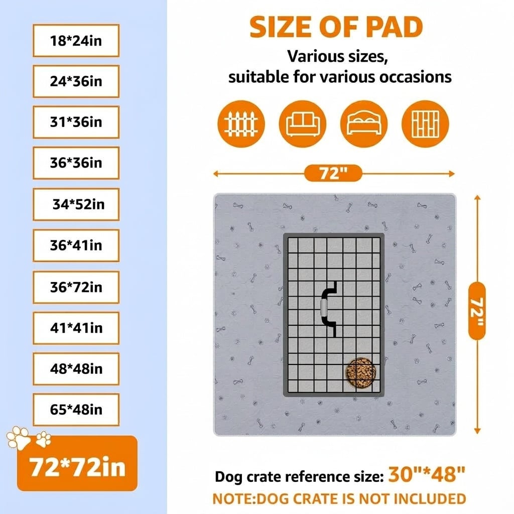 Lukvuzo LLU0522L084 Puppy-Pads - View #5