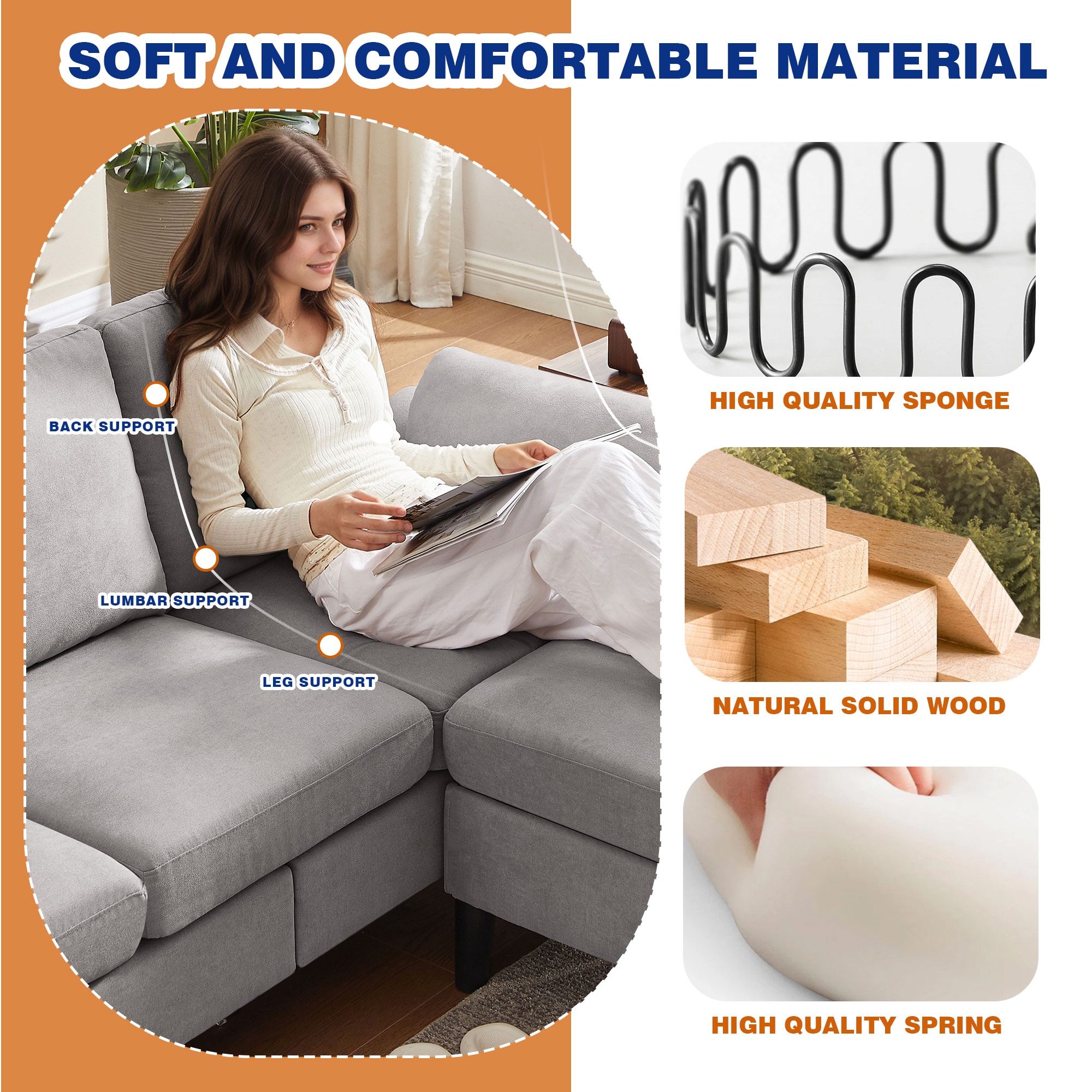 Jarenie YMX3302TW-LG Living-Room-Sets - View #6