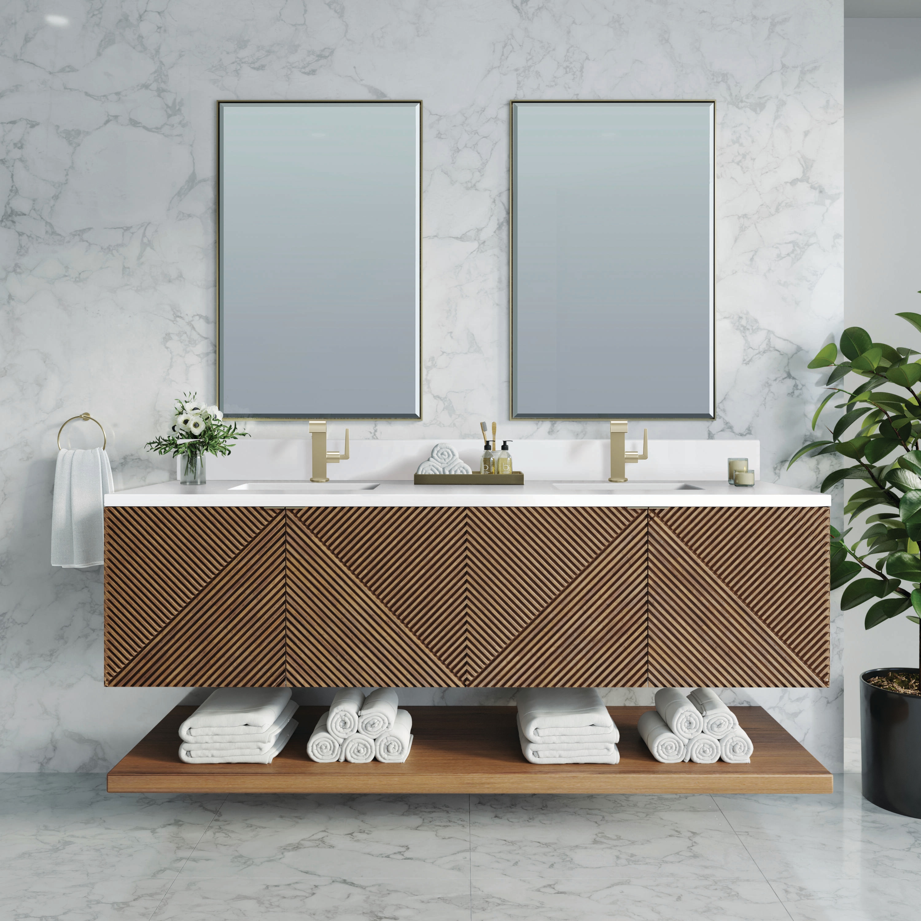 James Martin Vanities D200-V72-CSN-1WZ Bath-Vanity-Combo - View #2