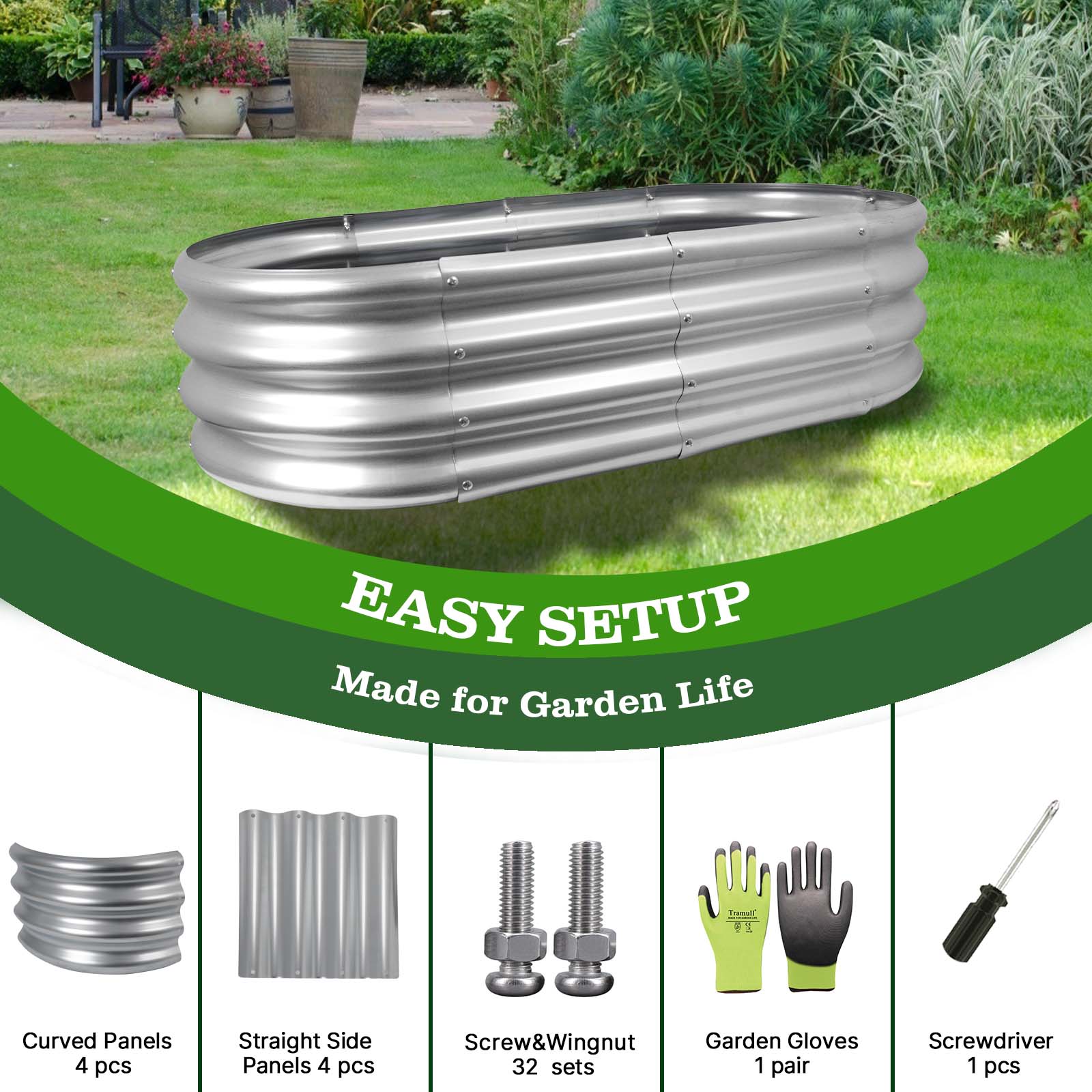 Runesay BFRASIBD-23 Raised-Garden-Beds - View #4