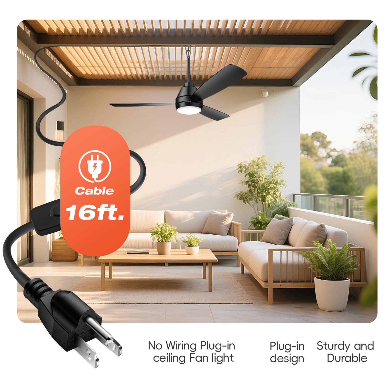 Afoxsos LAF0718F090 Ceiling-Fans - View #3