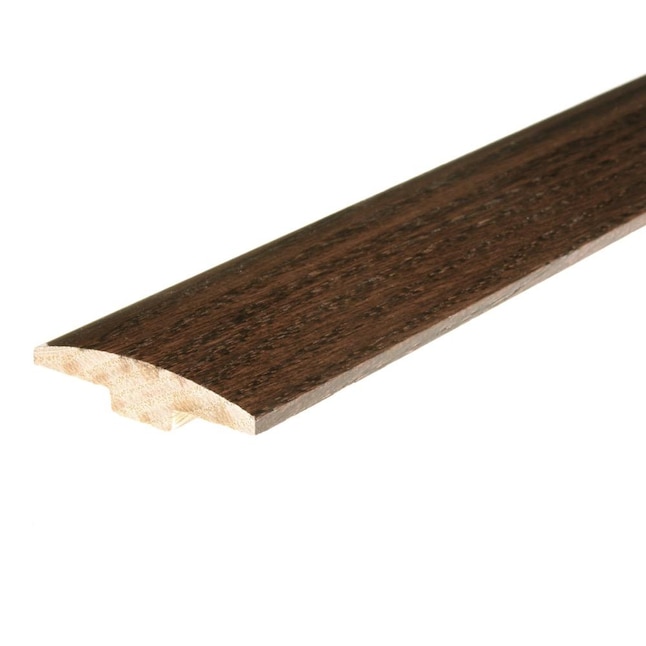 Flexco Mocha Java 0.46-in T x 2-in W x 78-in L Solid Wood Floor T-moulding Flexco Mocha Java 0.46-in T x 2-in W x 78-in L Solid Wood Floor T-moulding