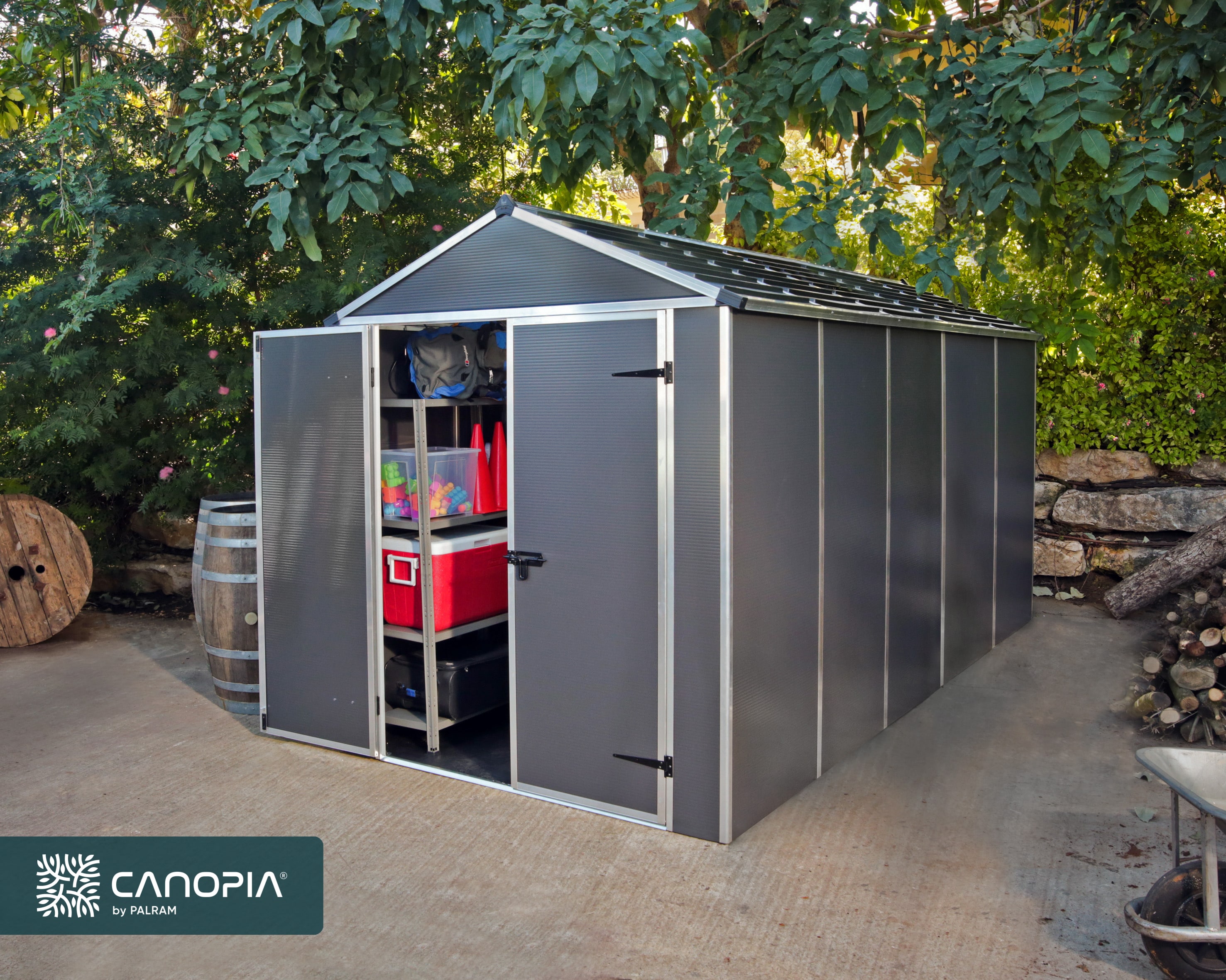 Canopia by Palram 706792 Vinyl-Resin-Storage-Buildings - View #6