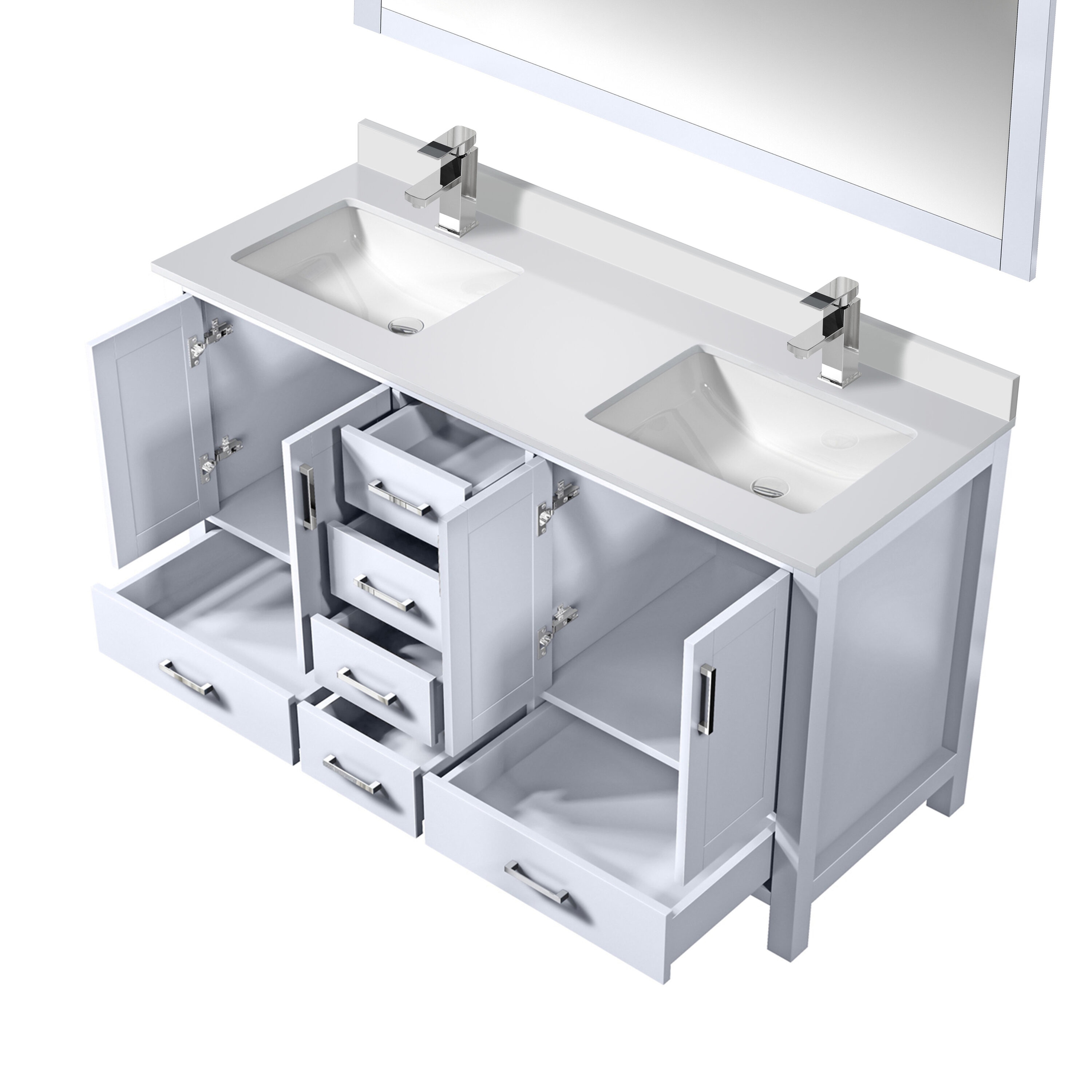 Lexora LVJ60DA311 Bath-Vanity-Combo - View #3