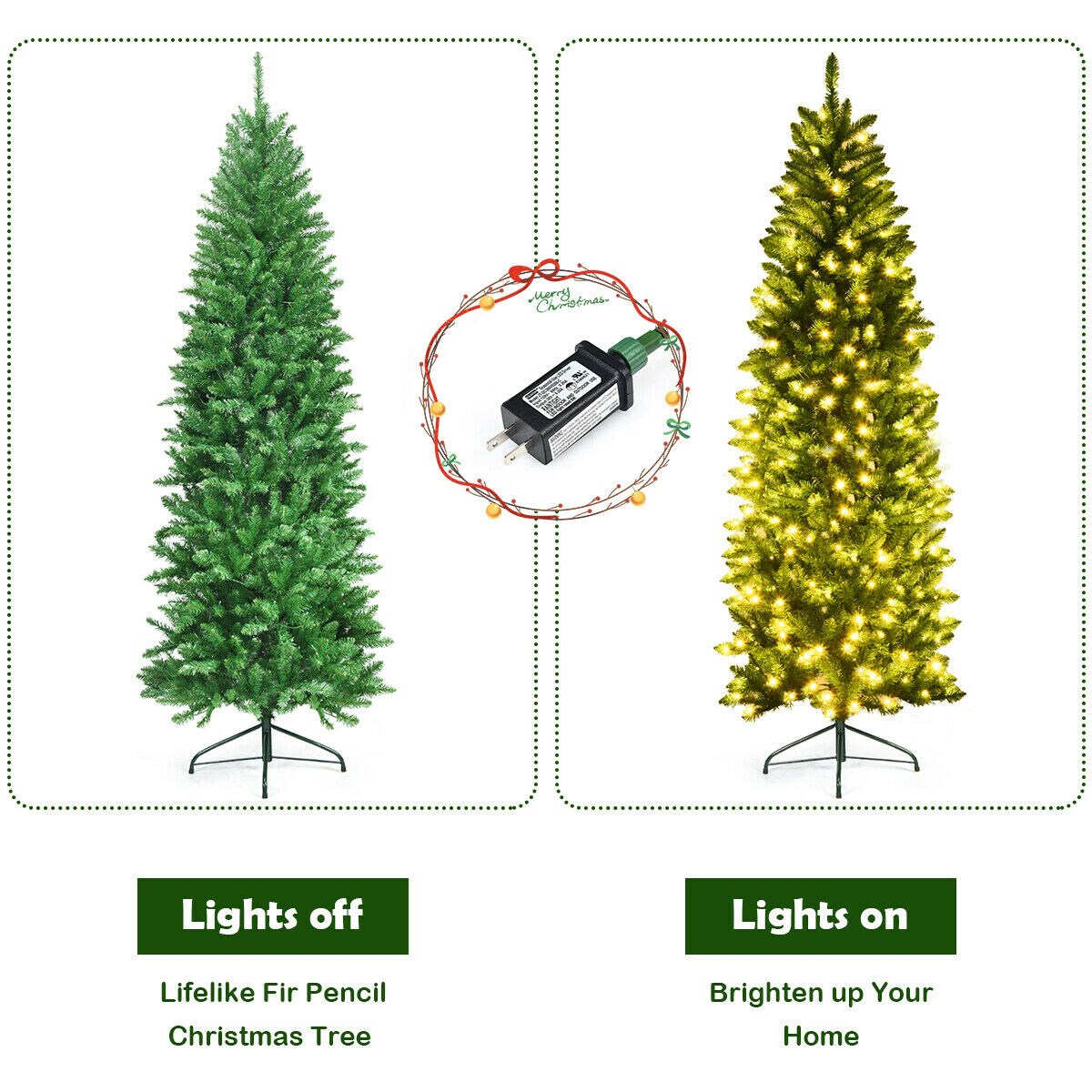 Forclover HYFW-TR811 Artificial-Christmas-Trees - View #6