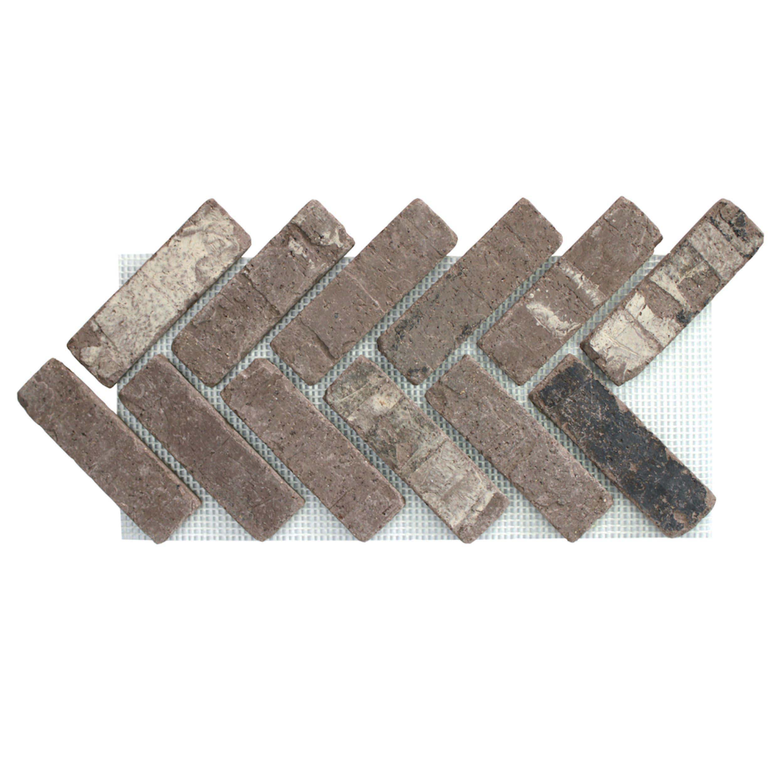 Old Mill Thin Brick Systems BWH-370046CS Old Mill Brick 12.5-Inches x 28-Inches Monument Brick Veneer Panel 8.7 Square feet