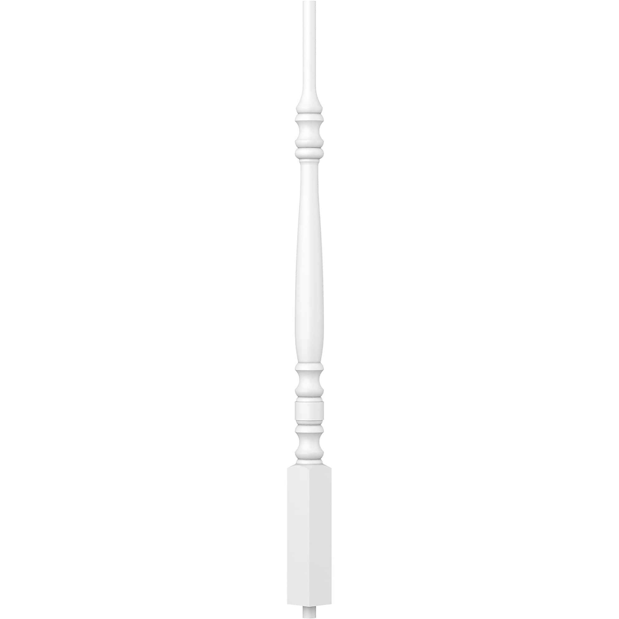L.J. Smith Stair Systems S-5300-PRG 34 34-in x 1.75-in Primed Square Top Stair Baluster