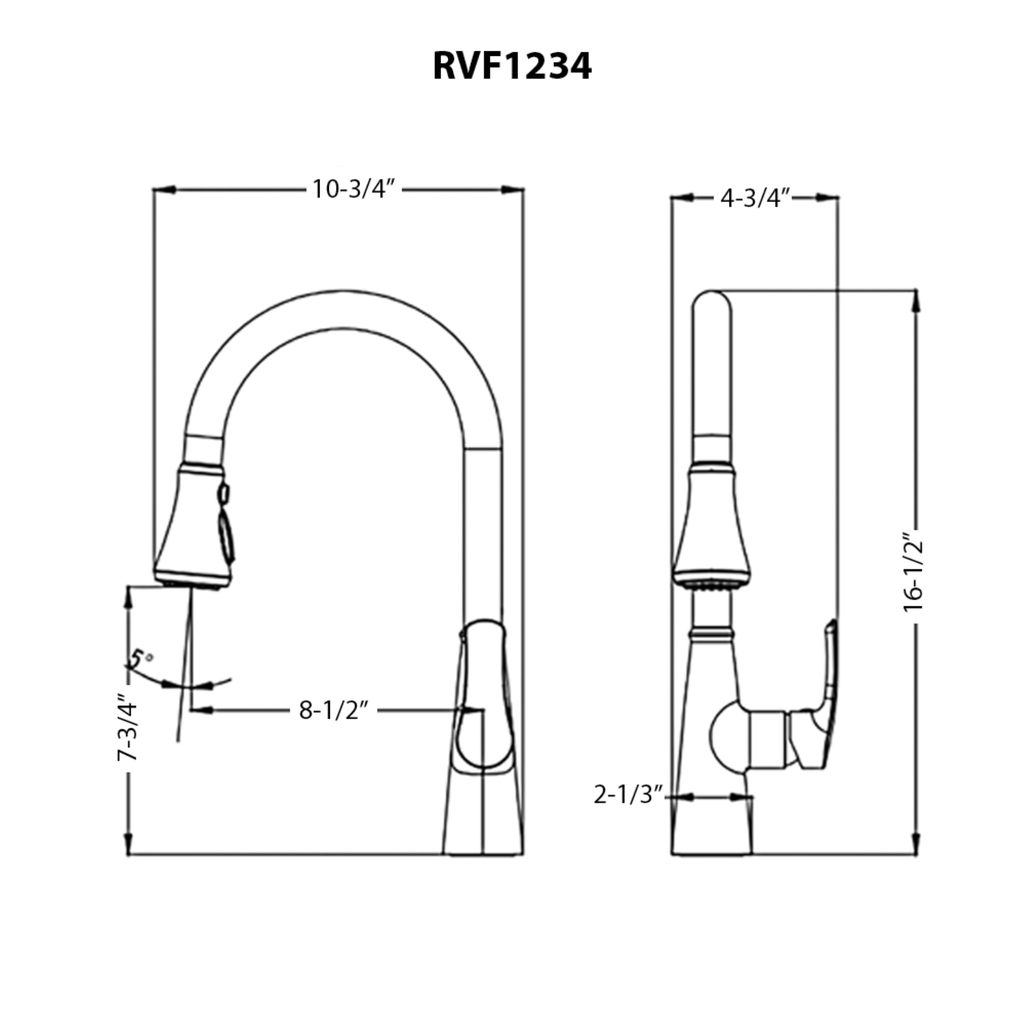 Ruvati RVF1234BN Kitchen-Faucets - View #6