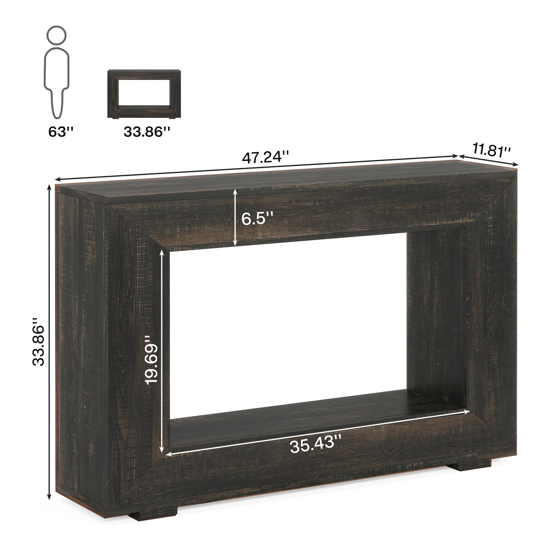 Tribesigns LWFD-JW0923X Console-Sofa-Tables - View #6