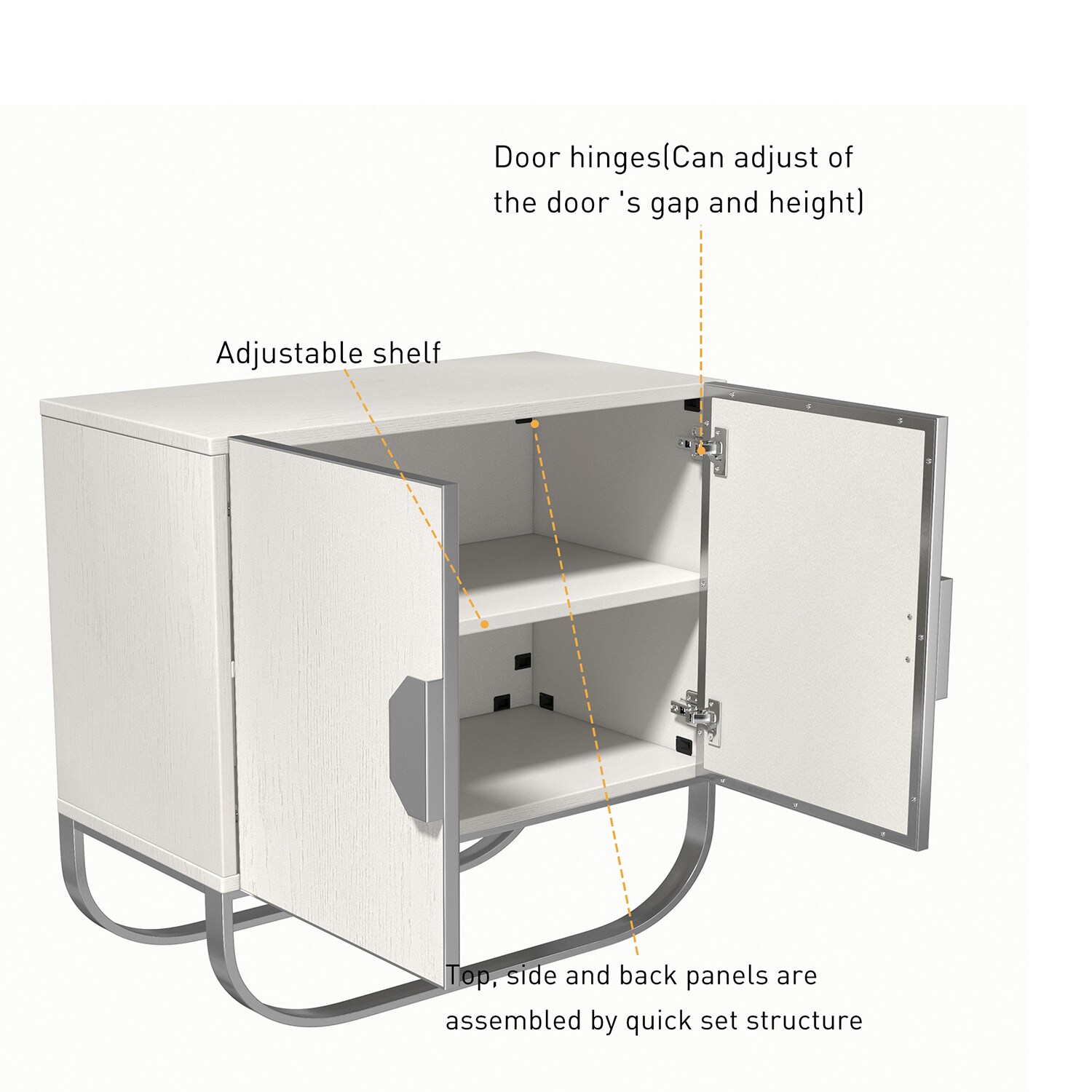 GZMR GZ1541S-K-GW Utility-Storage-Cabinets - View #9