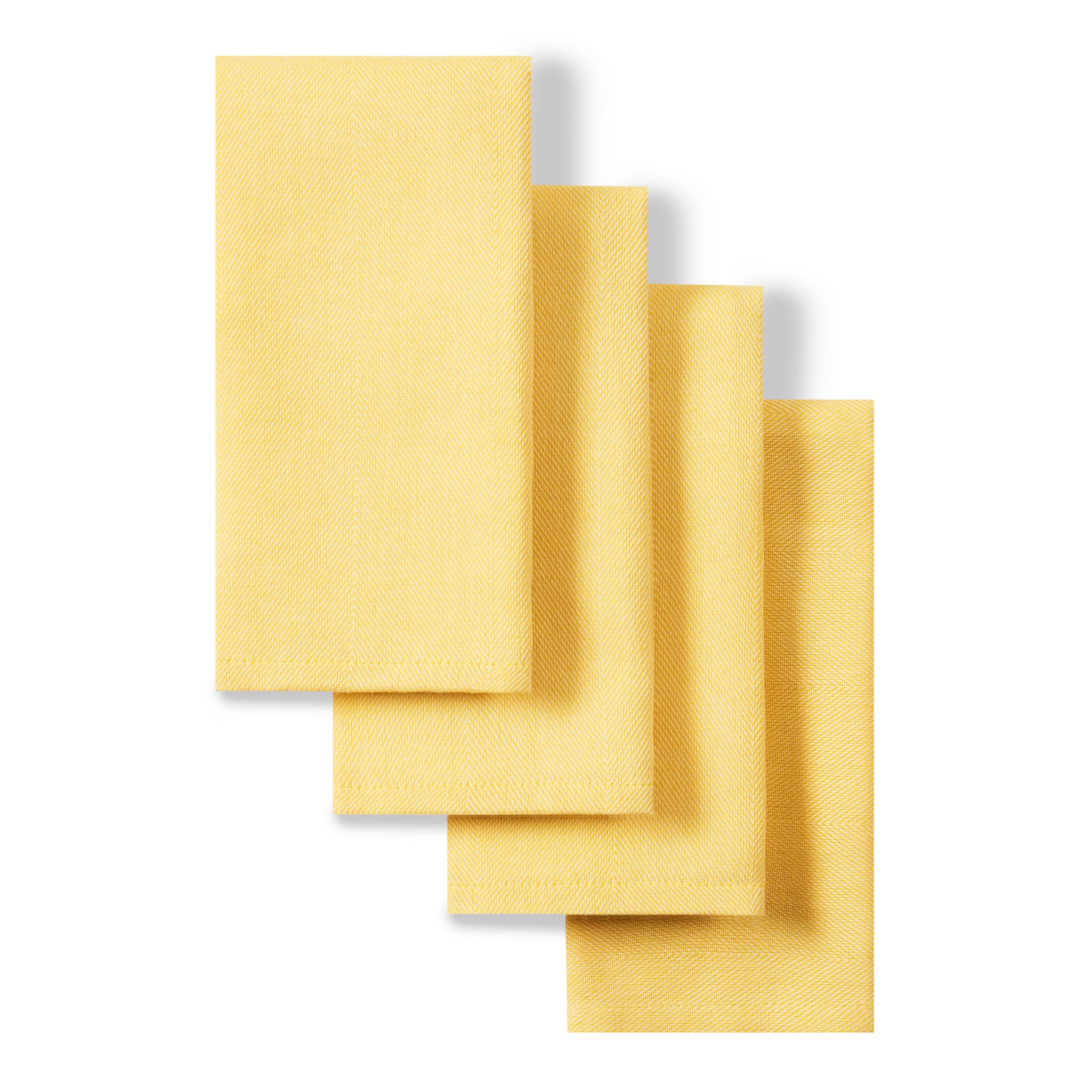 Fiesta N4013871TDFI 700 4 -Pack Sunflower Yellow Cotton Square Napkin(s)