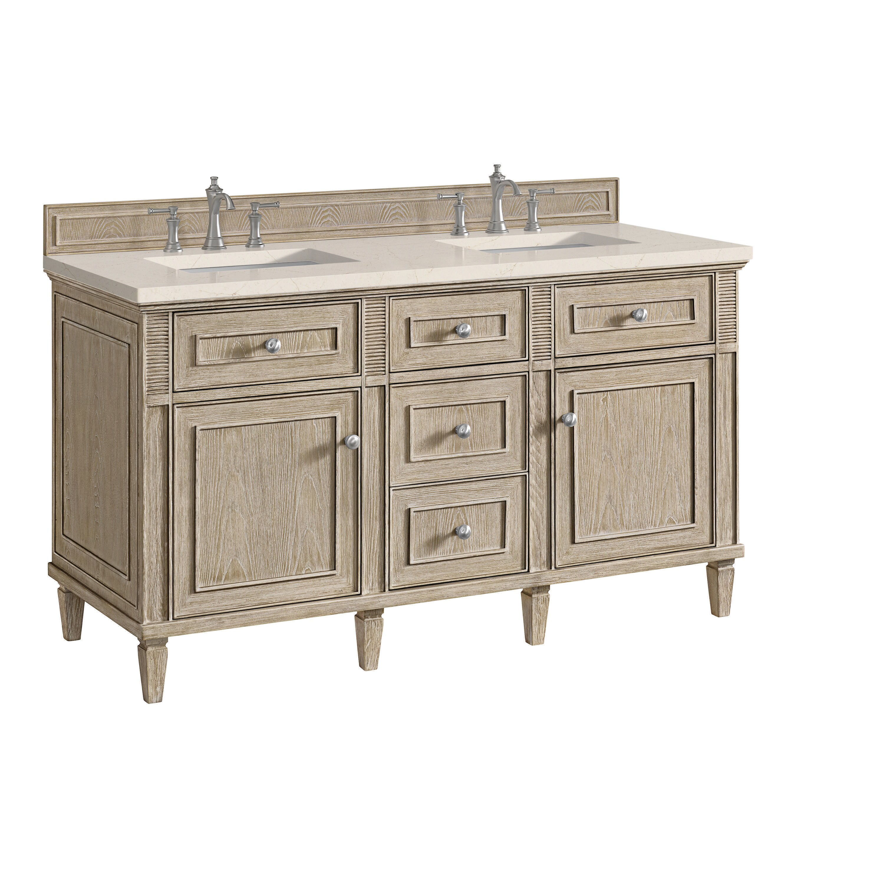 James Martin Vanities 424-V60D-WWO-3EMR Bath-Vanity-Combo - View #6