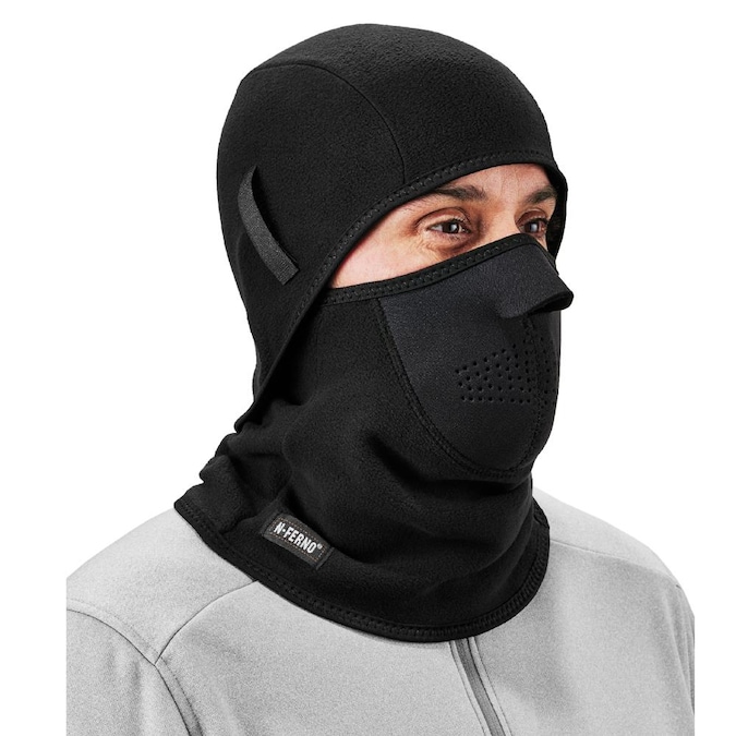 N-Ferno Black Synthetic Balaclava in the Cold Weather Headwear ...