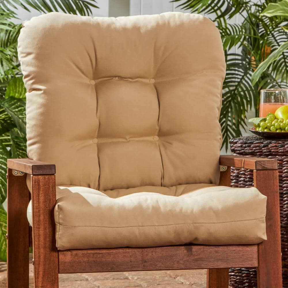 Greendale Home Fashions OC5815-STONE Patio-Furniture-Cushions - View #7