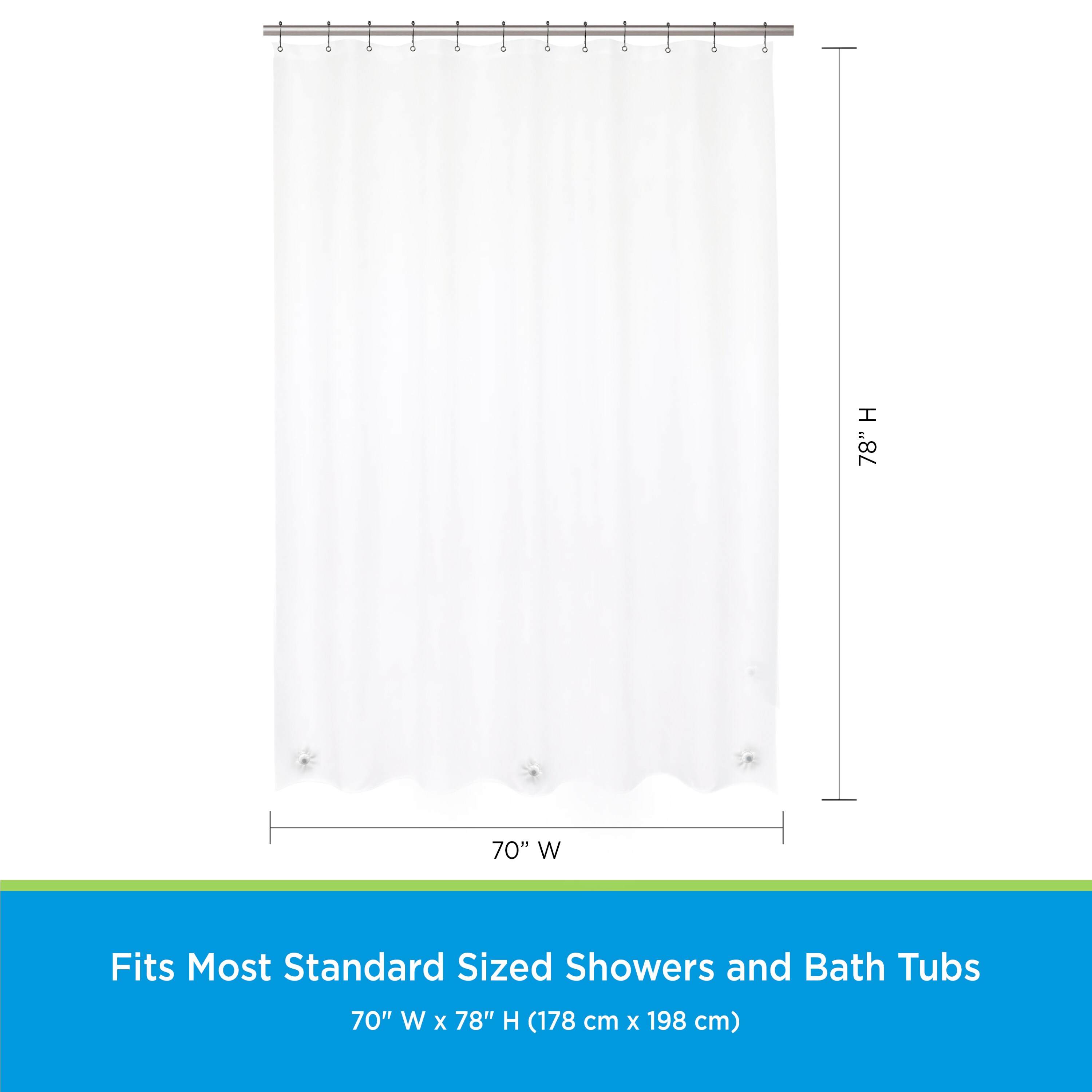 Kenney KN61165 Shower-Curtains-Liners - View #3