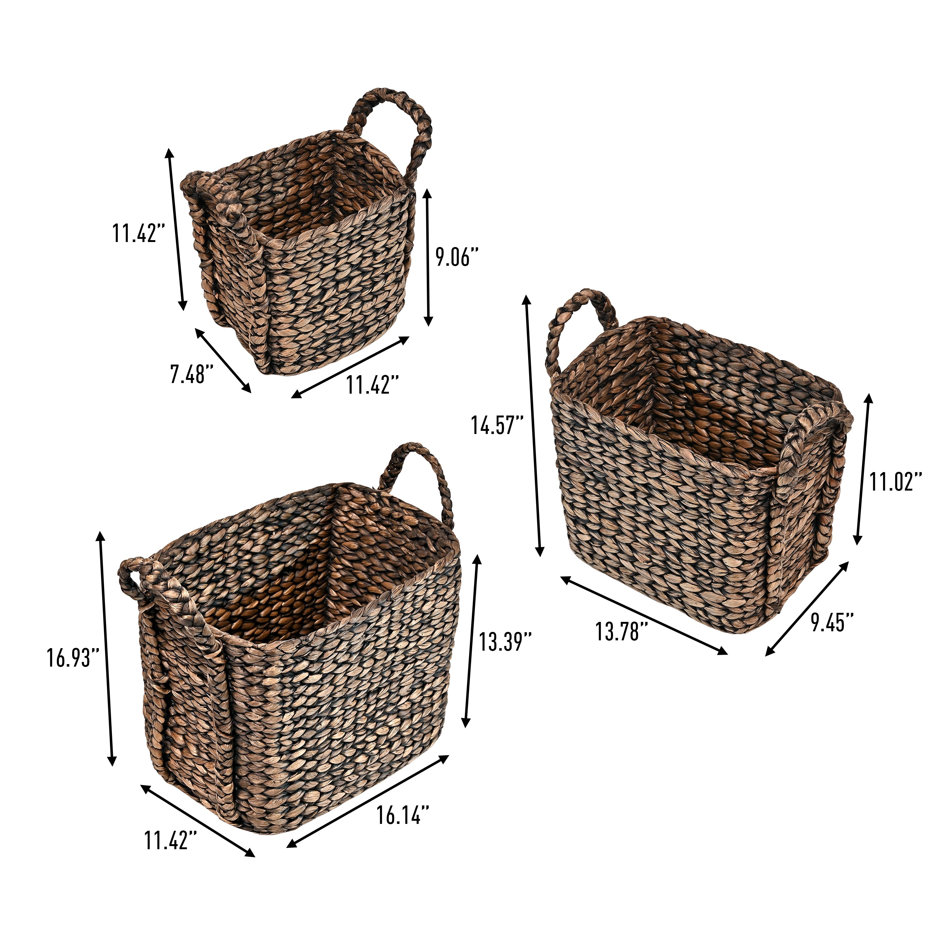 happimess BSK2001B-3SET Bins-Baskets - View #7