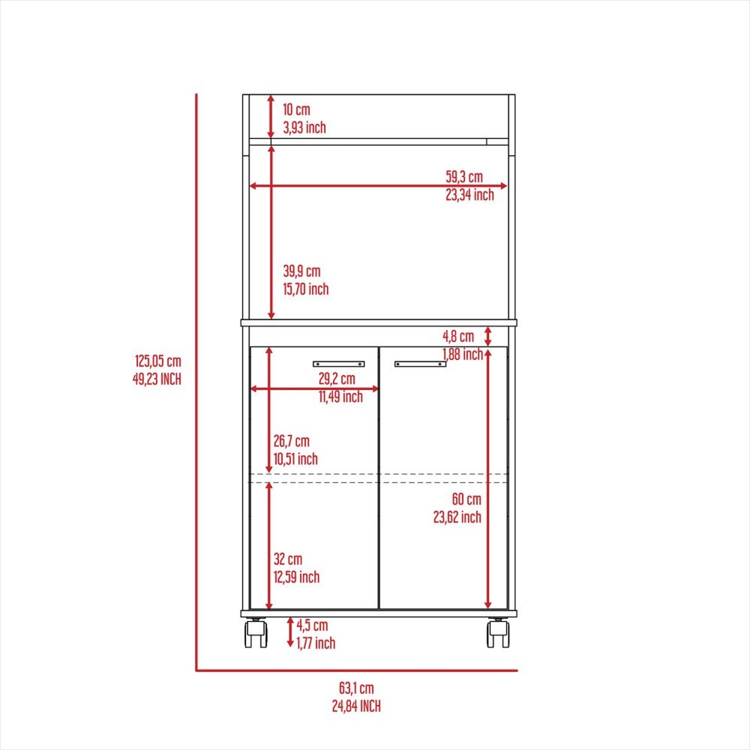 FlowLuxe 62MWBDWA1NM8 Kitchen-Furniture - View #4