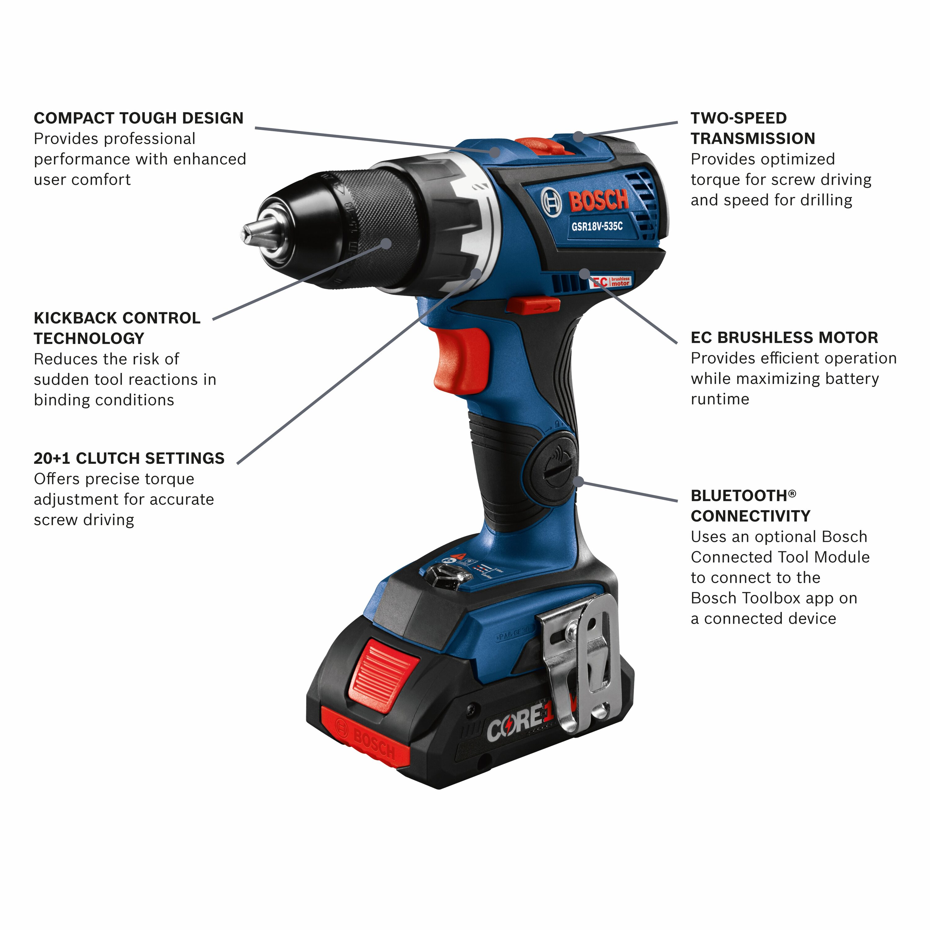 Bosch GXL18V-238B25 Combo-Kits - View #6