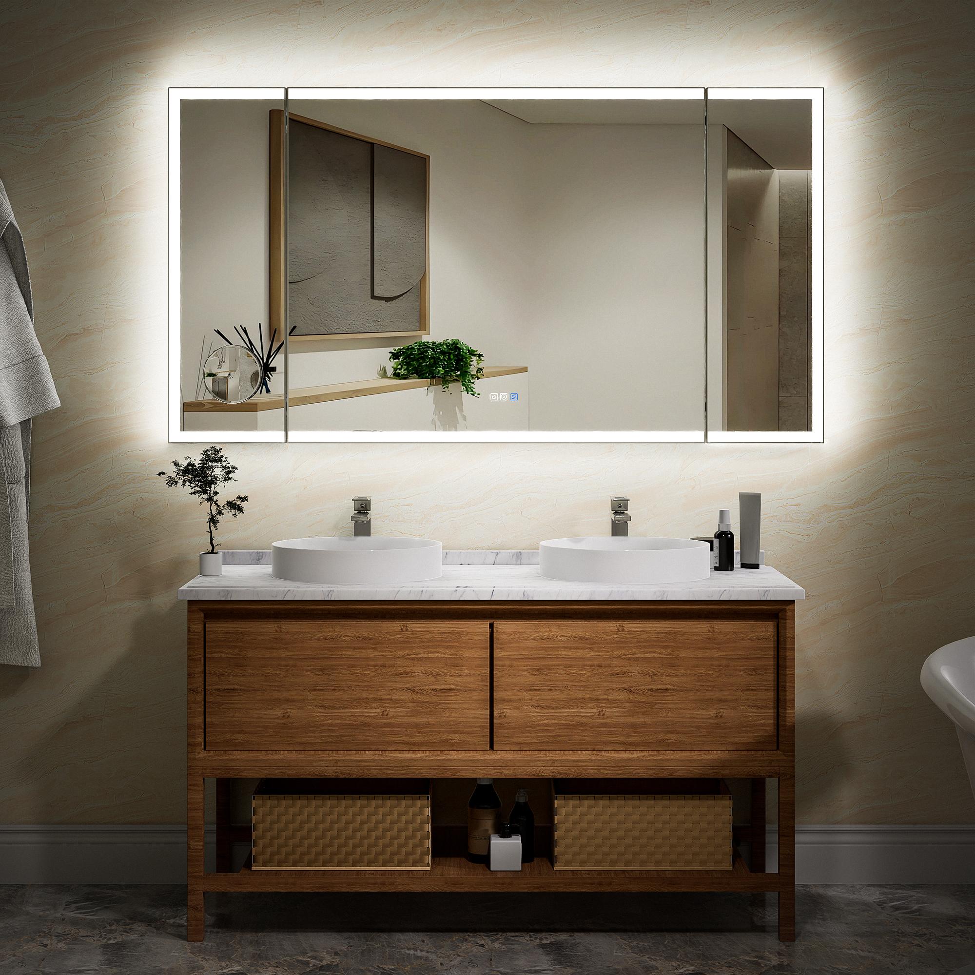 Bayfeve BFXB-9V6636-MIR Framed-Bath-Mirrors - View #16