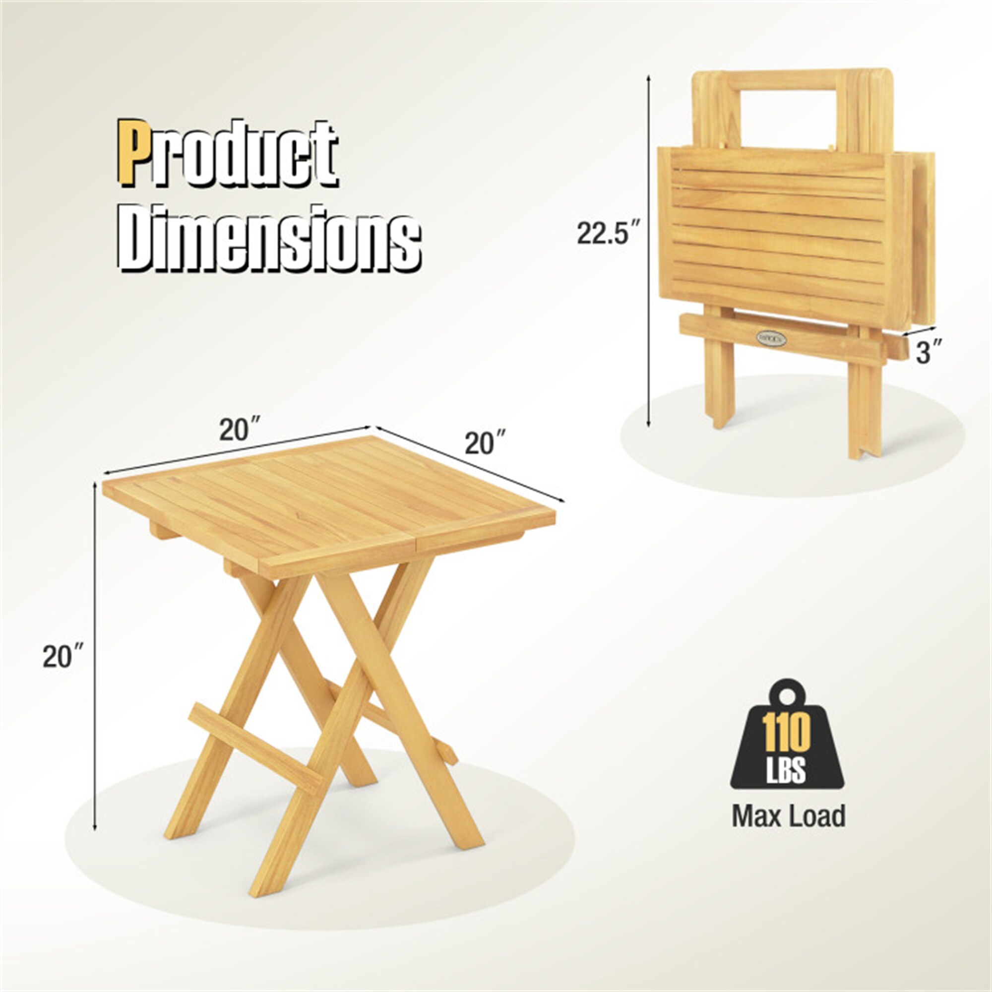 BABOOM BOM-JV11909-CO Patio-Tables - View #3