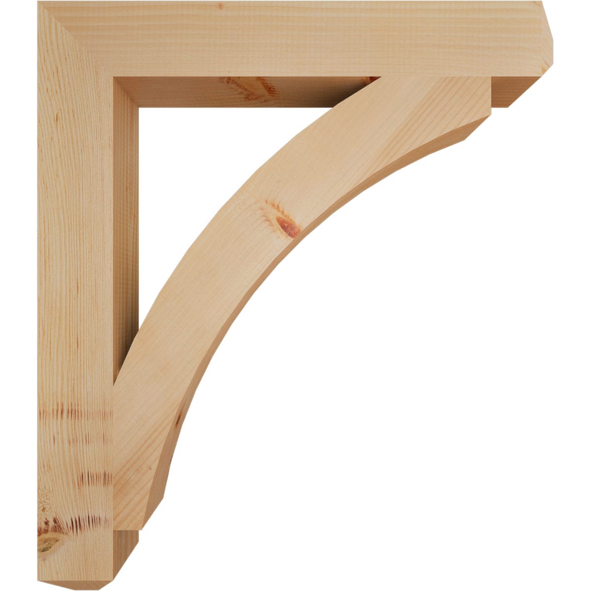 Ekena Millwork BKT04X28X32THR04SDF Exterior-Brackets-Braces - View #3