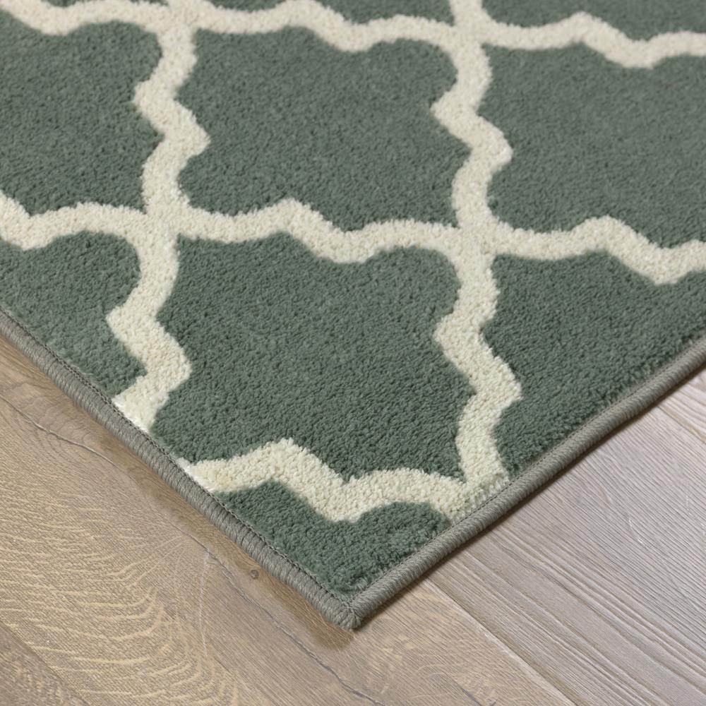 Mohawk Home Elysian Fields 8 X 10 (ft) Green Milieu Geometric Area Rug ...