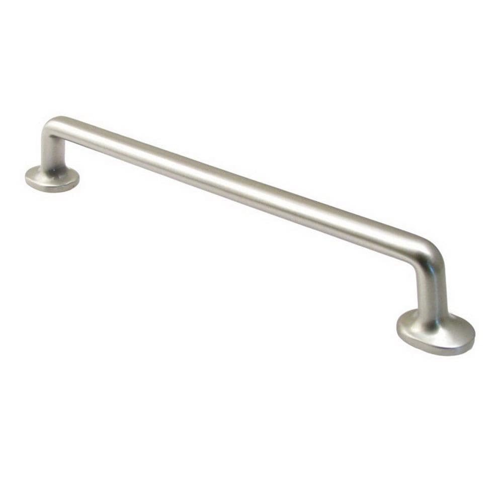 Rusticware 985SN Traditional 8-in , 203mm Center to Center Satin nickel Dual Mount Cylindrical Handle Drawer Pulls