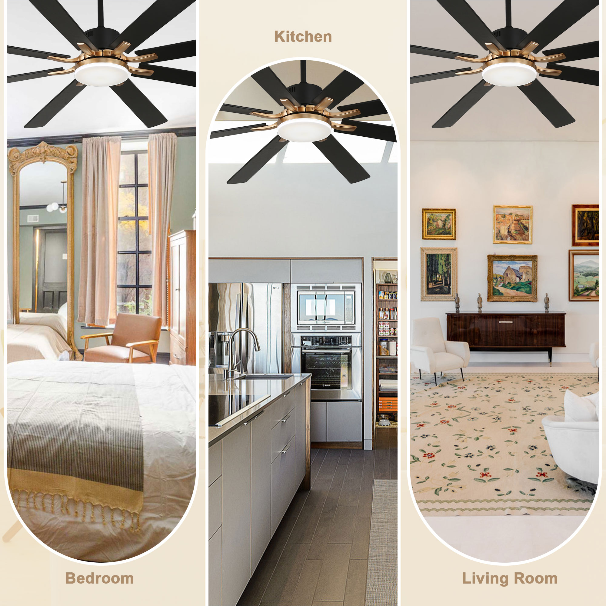 Bella Depot DCFSD6502-B Ceiling-Fans - View #5