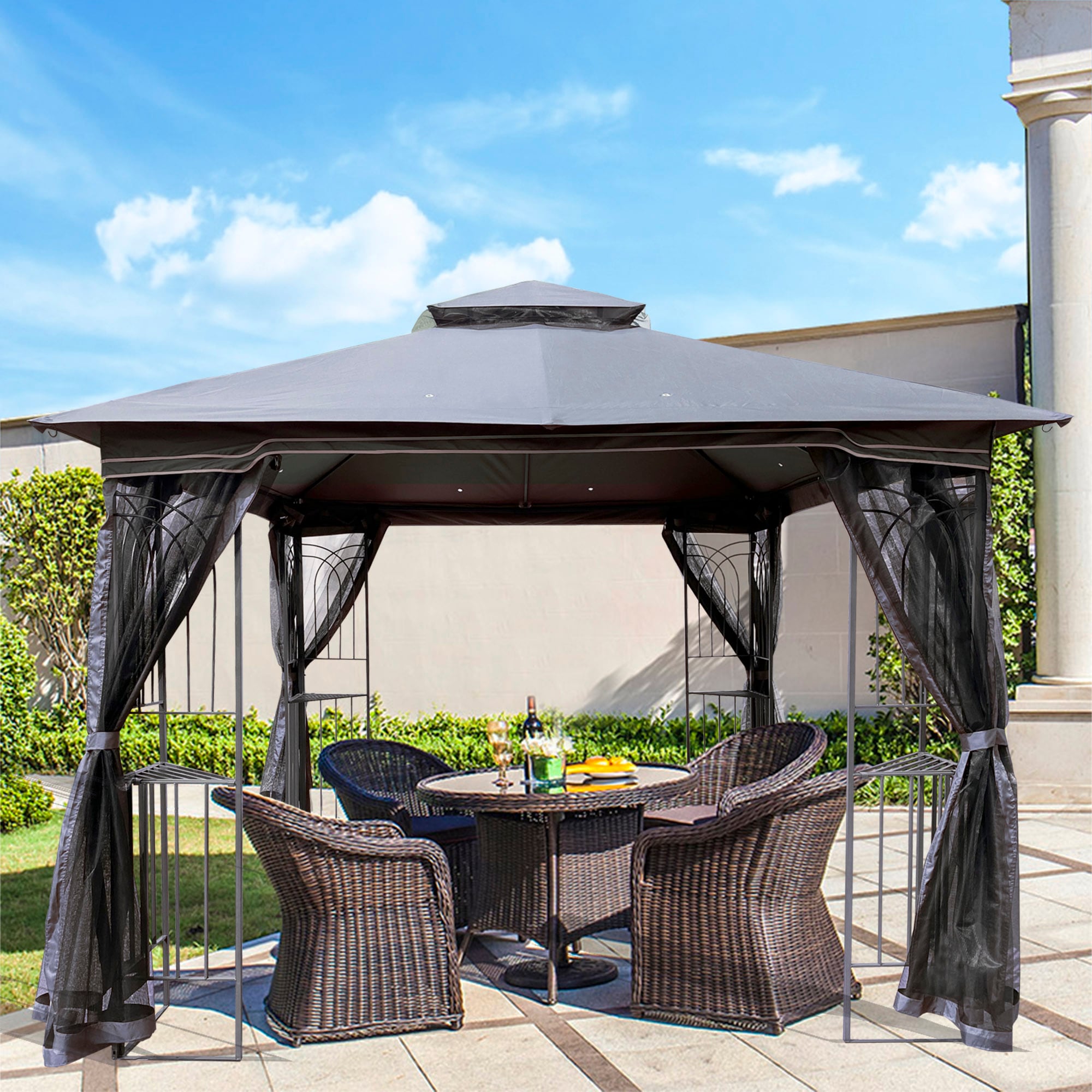Xspracer ML-GA0785 Wood-Resin-Gazebos - View #2