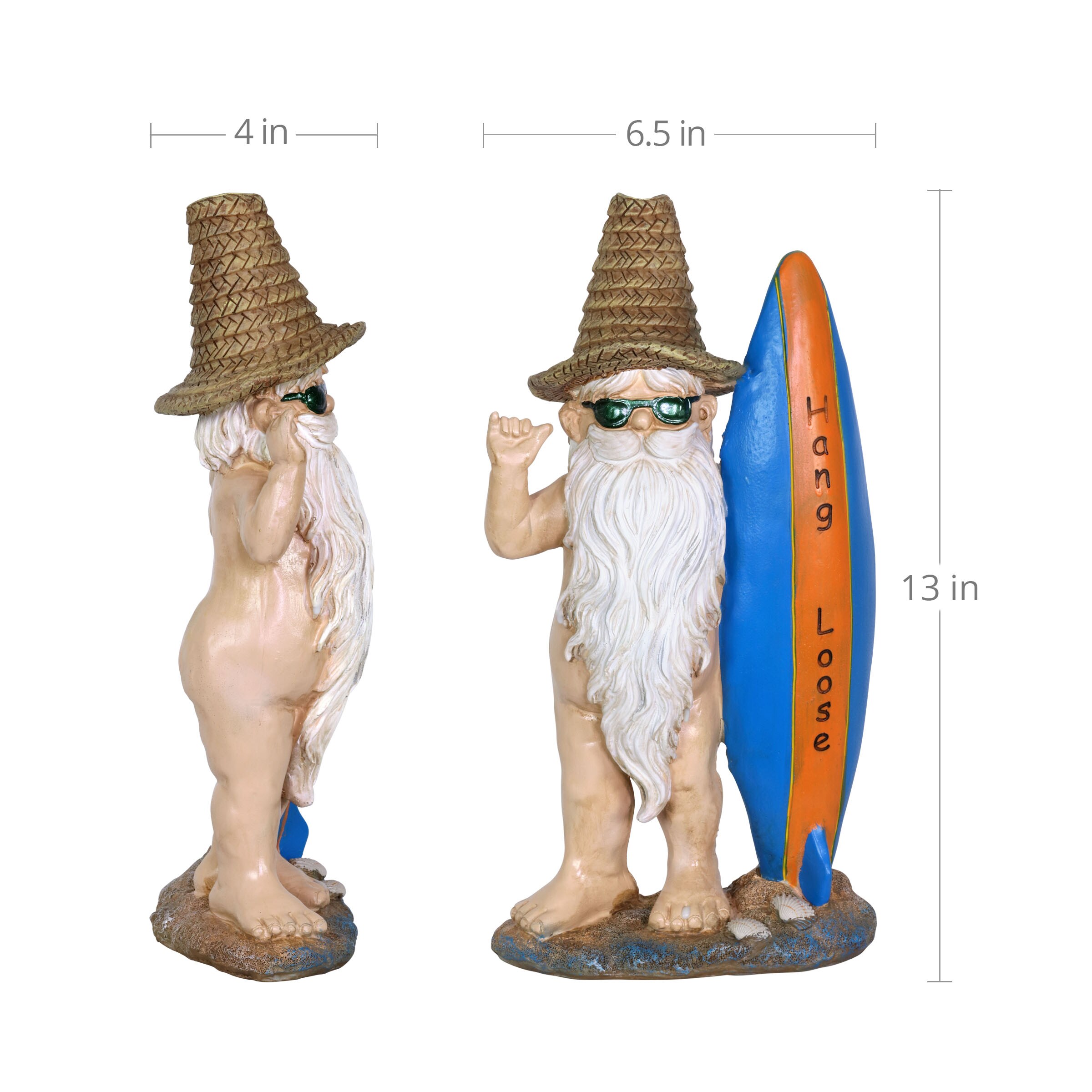 Exhart 13337-RS Garden-Statue - View #4